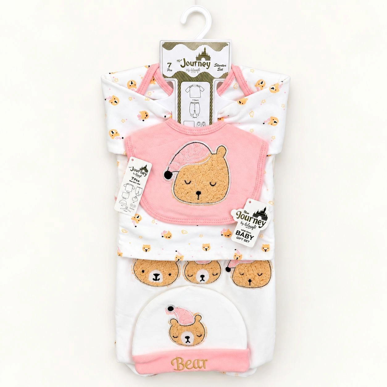 7 Pcs Winter velvet Baby Starter Set β Warm & Cozy