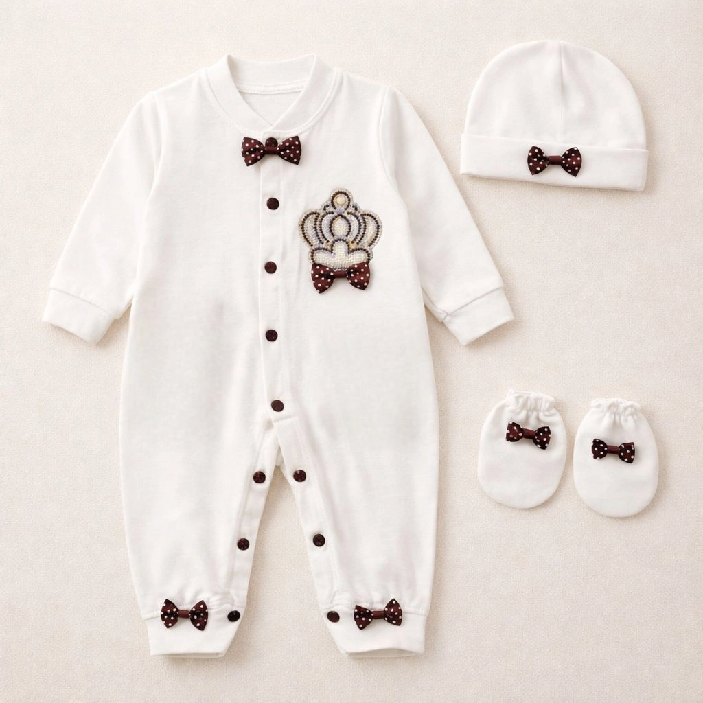 Fancy crown Romper set WM