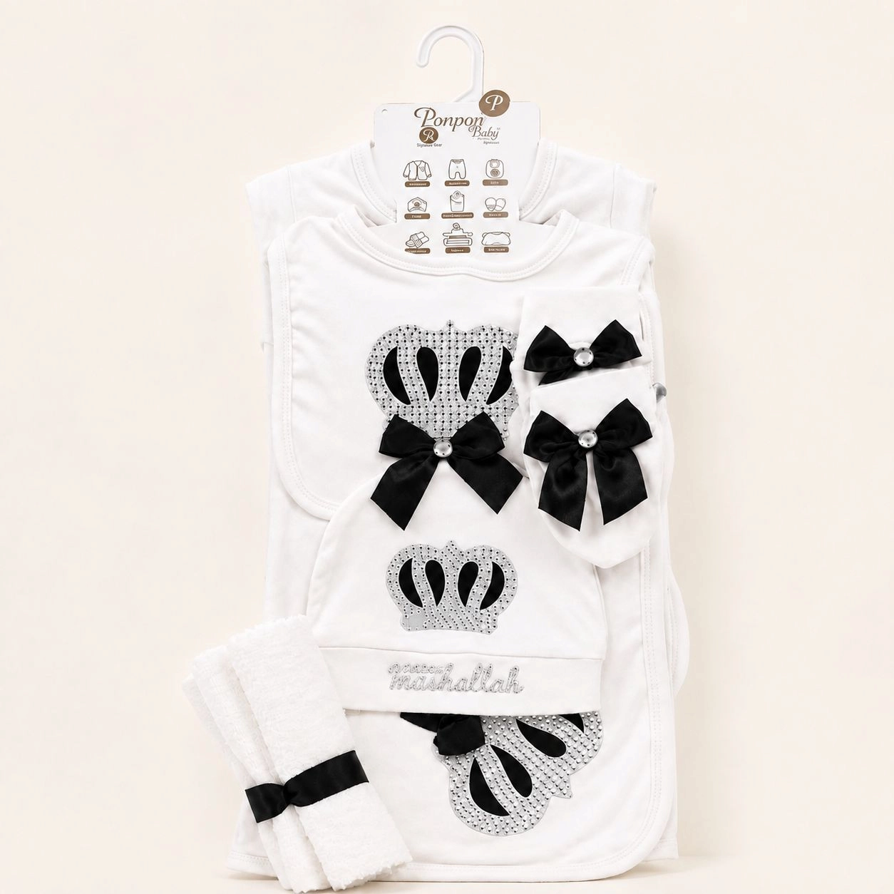 Baby Crown Theme 10-Piece Starter Set