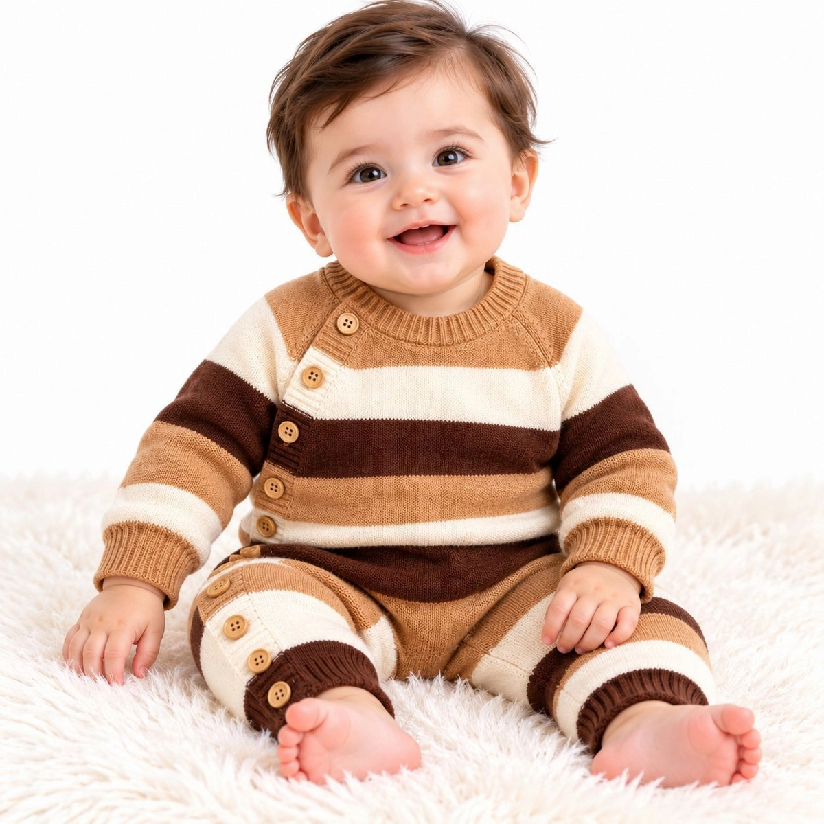 Imported Woolen Baby Rompers