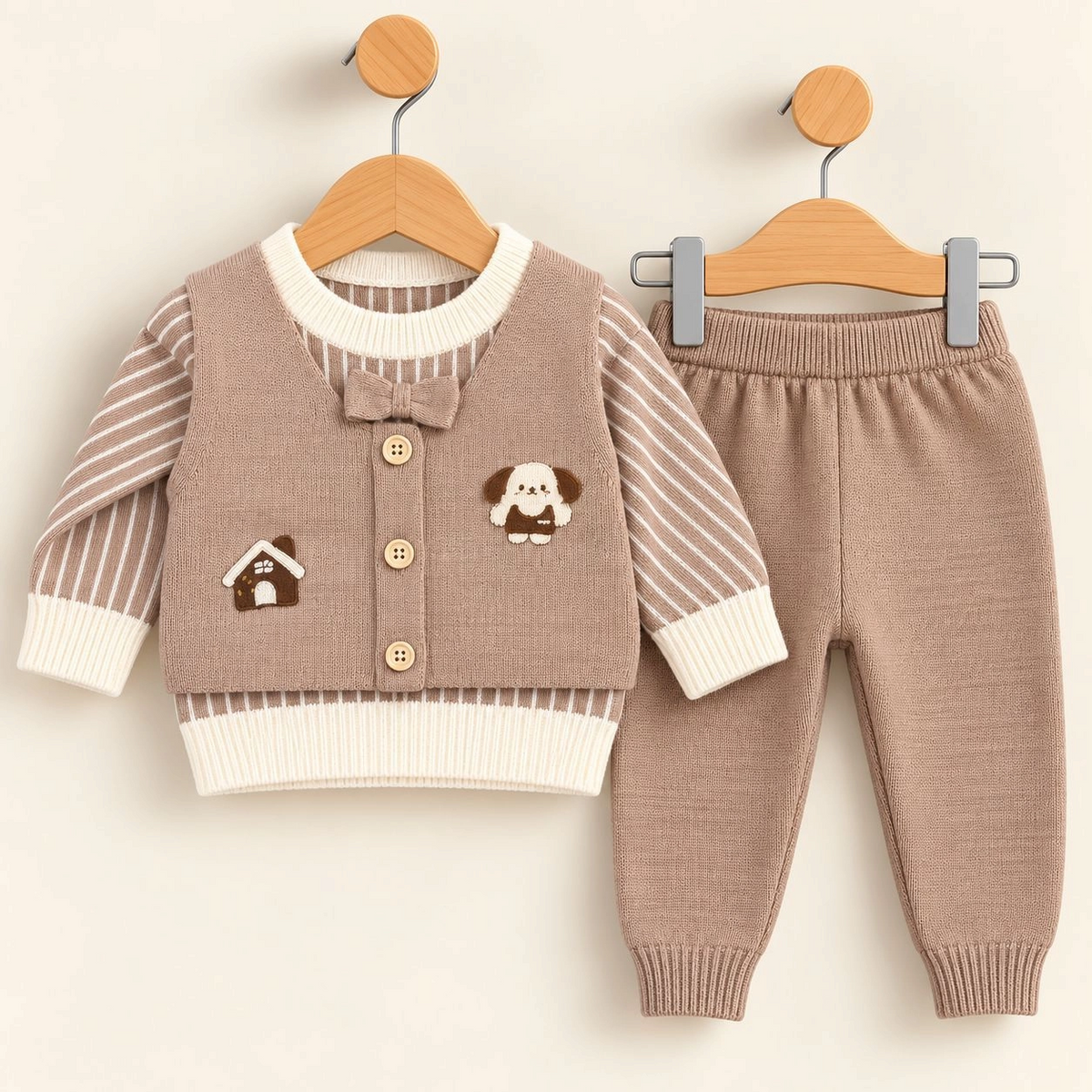 Baby Woolen Pajama Suits – Winter Collection ❄️