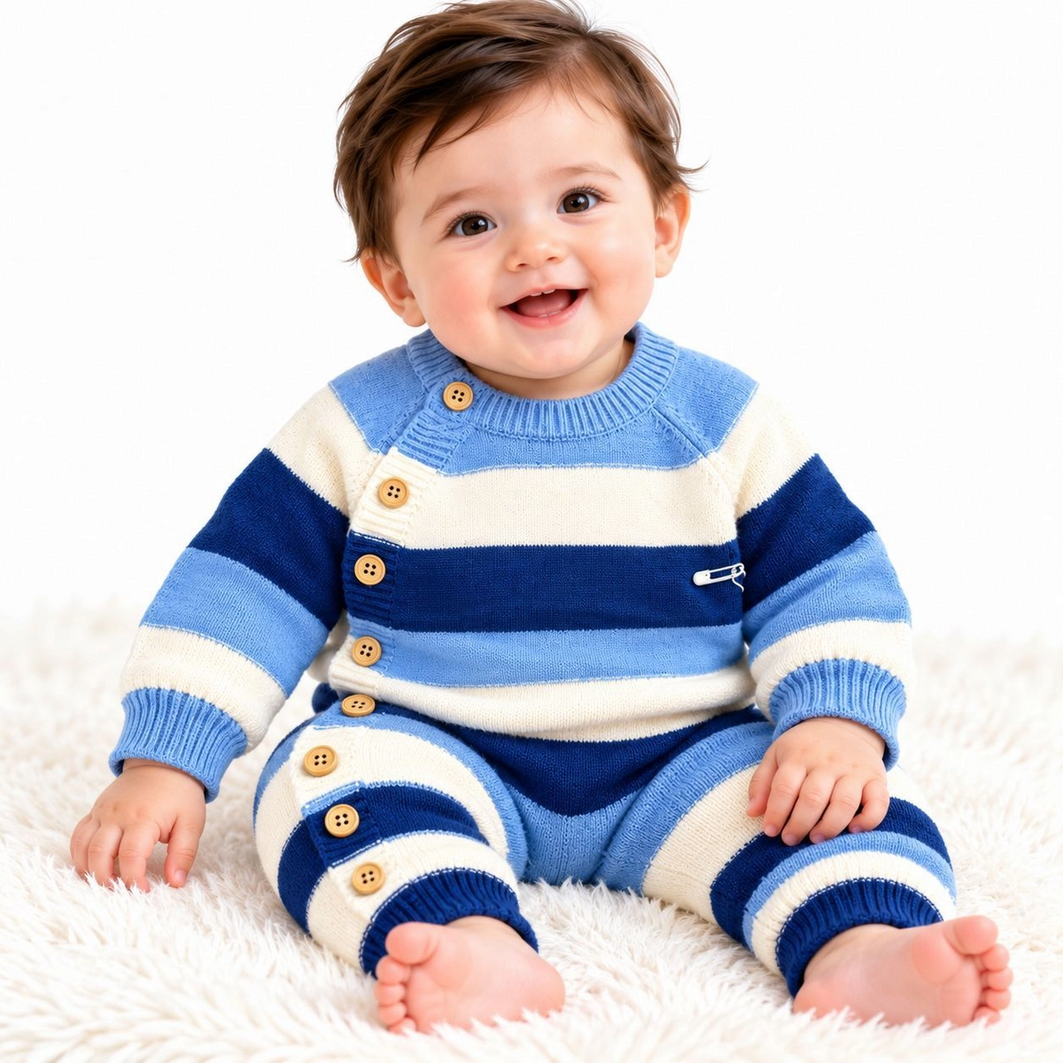 Imported Woolen Baby Rompers