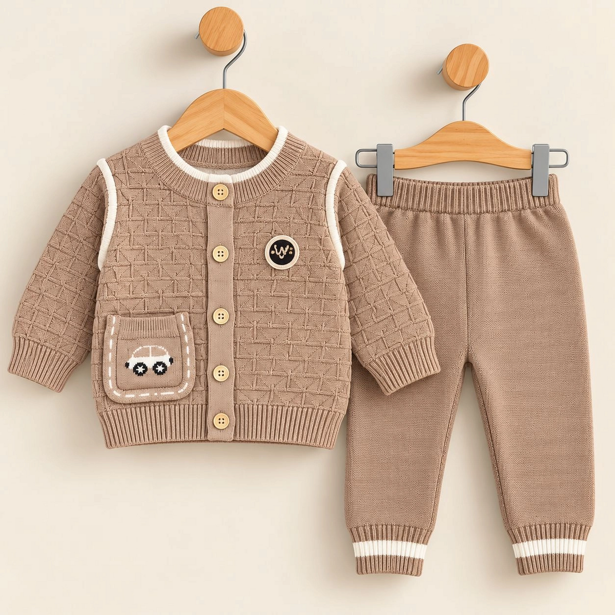 Baby Woolen Pajama Suits – Winter Collection ❄️