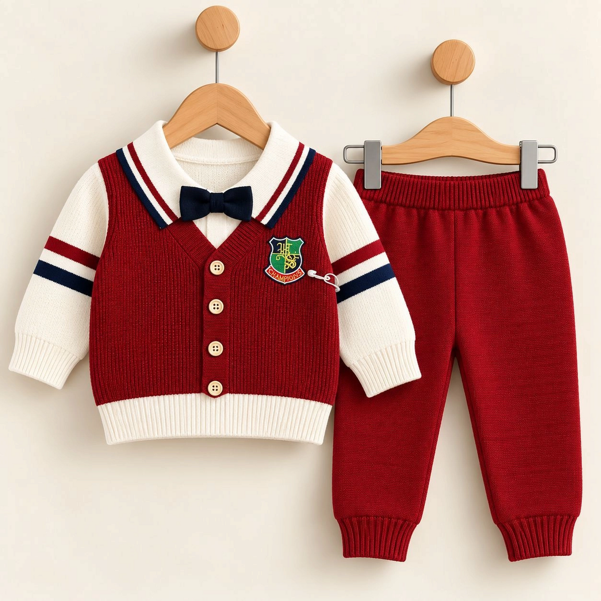 Baby Woolen Pajama Suits – Winter Collection ❄️