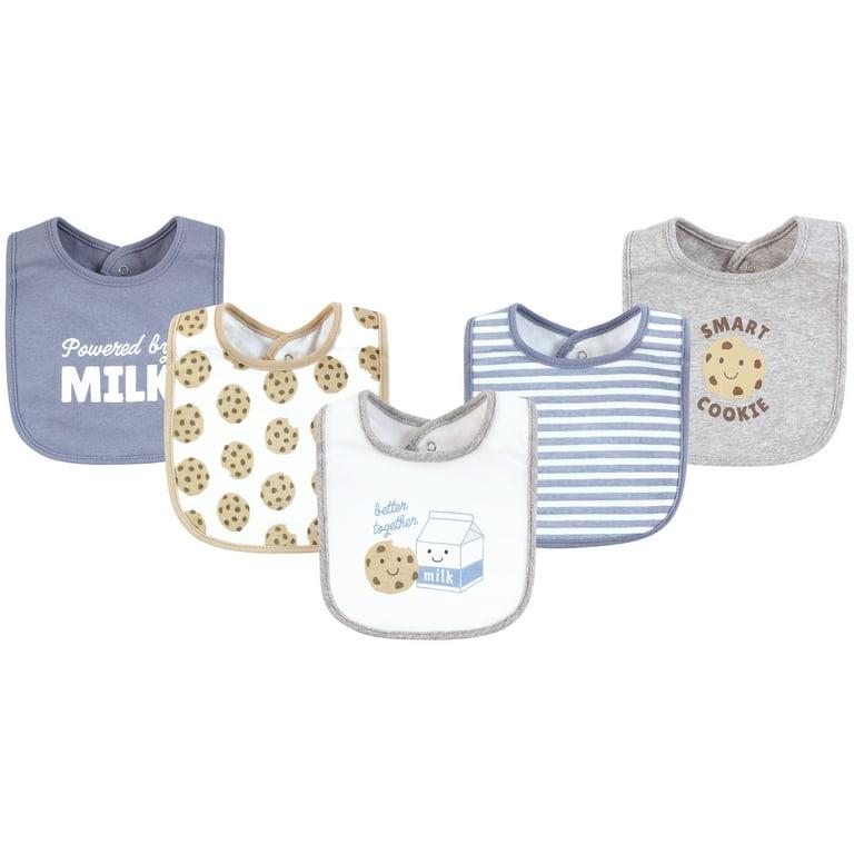 Hudson Branded Fancy Baby Bibs β Pack of 5