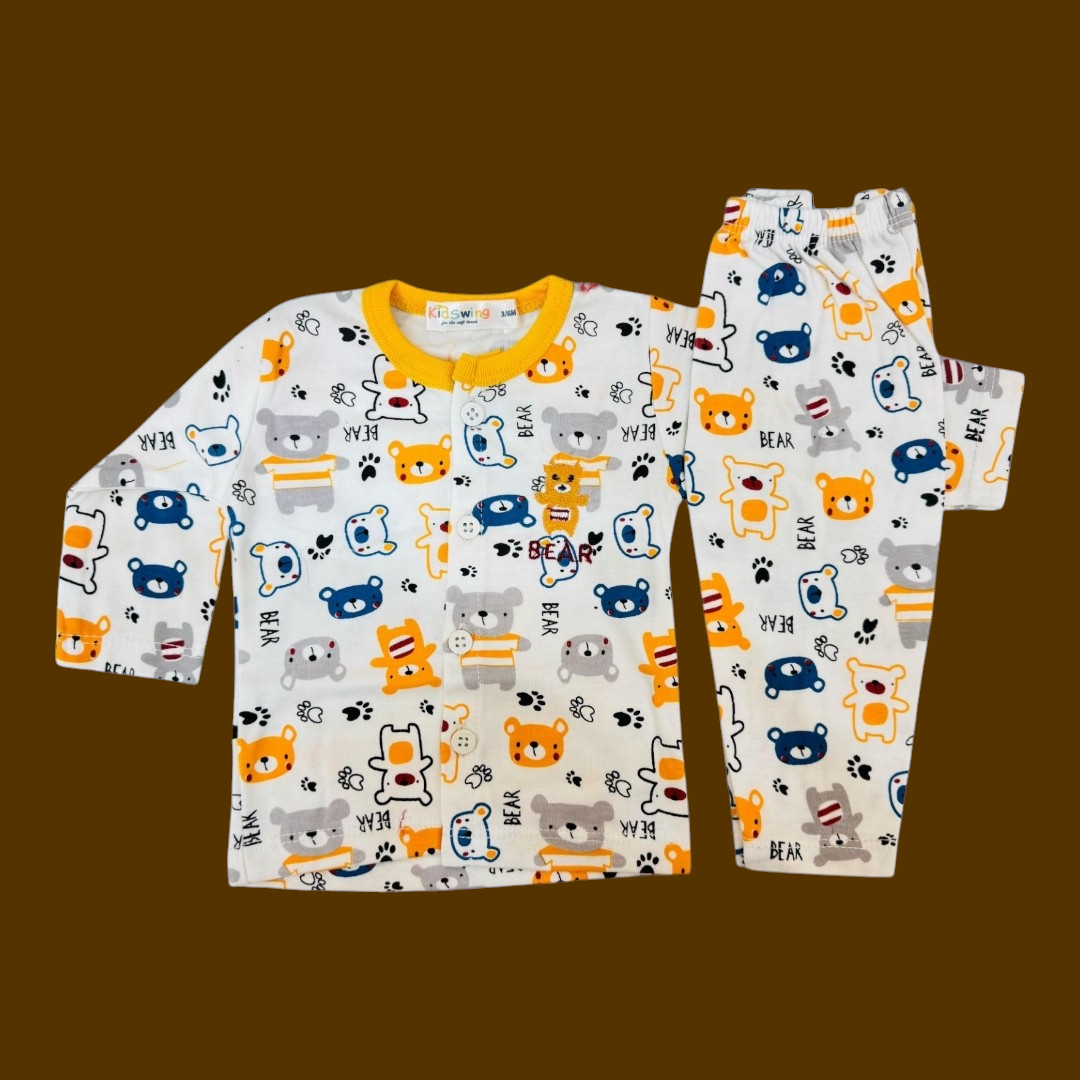 πΆ Premium Baby Pajama Suit β Elegant White Collection!
Wrap your newborn in style and comfort with our premium range baby pajama suit with cap. Soft, cozy, and oh-so-cute β perfect for your little angel!
Product Details:
πΈ Color: Classic White β Pure and elegant look.
πΈ Complete Set β Includes matching pajama suit for a coordinated style.
πΈ Soft & Gentle Fabric β Designed to be delicate on your babyβs sensitive skin.
πΈ Comfortable Fit β Perfect for all-day wear, ensuring your baby feels snug and