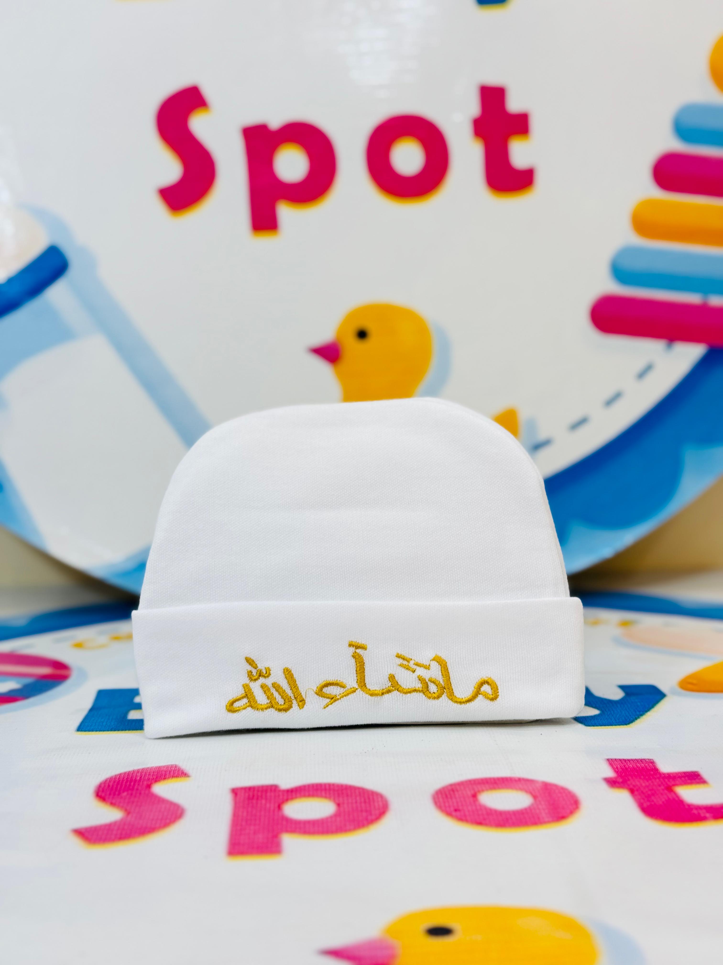 Adorable Baby Caps with "Mashallah" Embroidery
๐ถ Make your baby look even cuter with these soft and stylish caps!
Features:
๐ Available in 6 beautiful colors: Pink, Blue, Green, Yellow, White, and Peach.
๐งต Mashallah Embroidery: A sweet and thoughtful touch.
๐งธ Soft & Comfortable Fabric: Perfect for delicate baby skin.
๐ Perfect for Gifting: A must-have for newborns and infants.
Pricing:
๐ฐ Single Cap: 250 Rs each.
๐ฐ Set of 6 Caps: 1200 Rs.
Delivery Information:
๐ Delivery Time: 2-5 days acr