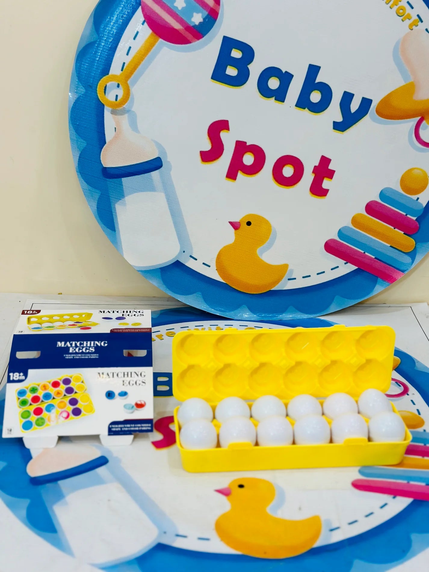 🥚 Matching Egg Game Toy – Fun Learning Begins with a Click! 🎨👶