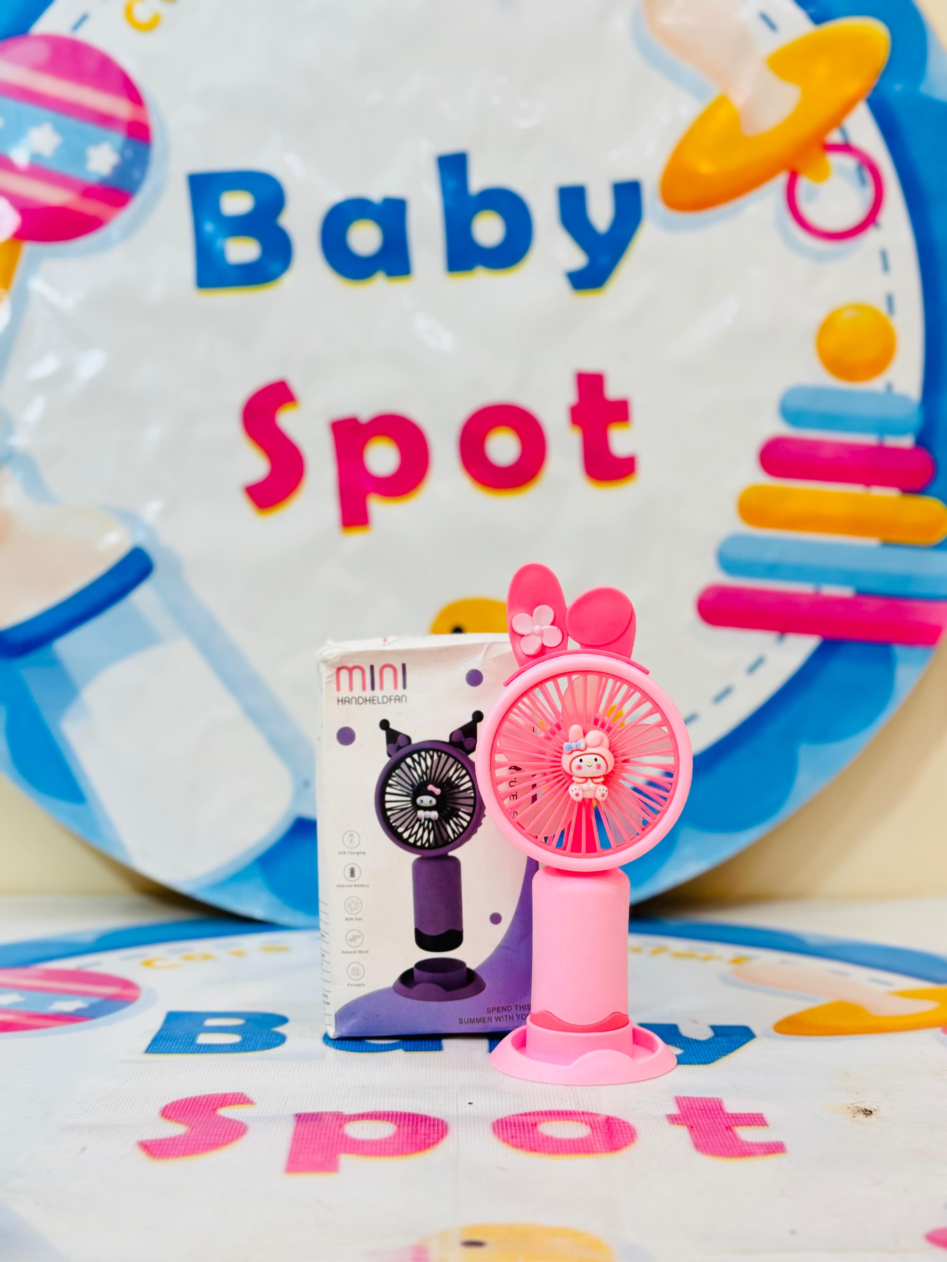 Imported Rechargeable Mini Electric Hand Fans
Cool Breeze On-The-Go!
Beat the heat with our cute and powerful mini electric fans, perfect for babies, moms & outdoor use – available in multiple fun designs & models!
Features:
Rechargeable & portable
Multiple stylish designs
Lightweight & baby-friendly
Ideal for strollers, diaper bags & travel
Perfect for:
Hot summer outings
Keeping your baby cool
Gifting & everyday use
Shop Now at: www.babyspotofficial.pk
Trusted Baby Store | Fast Delivery All O
