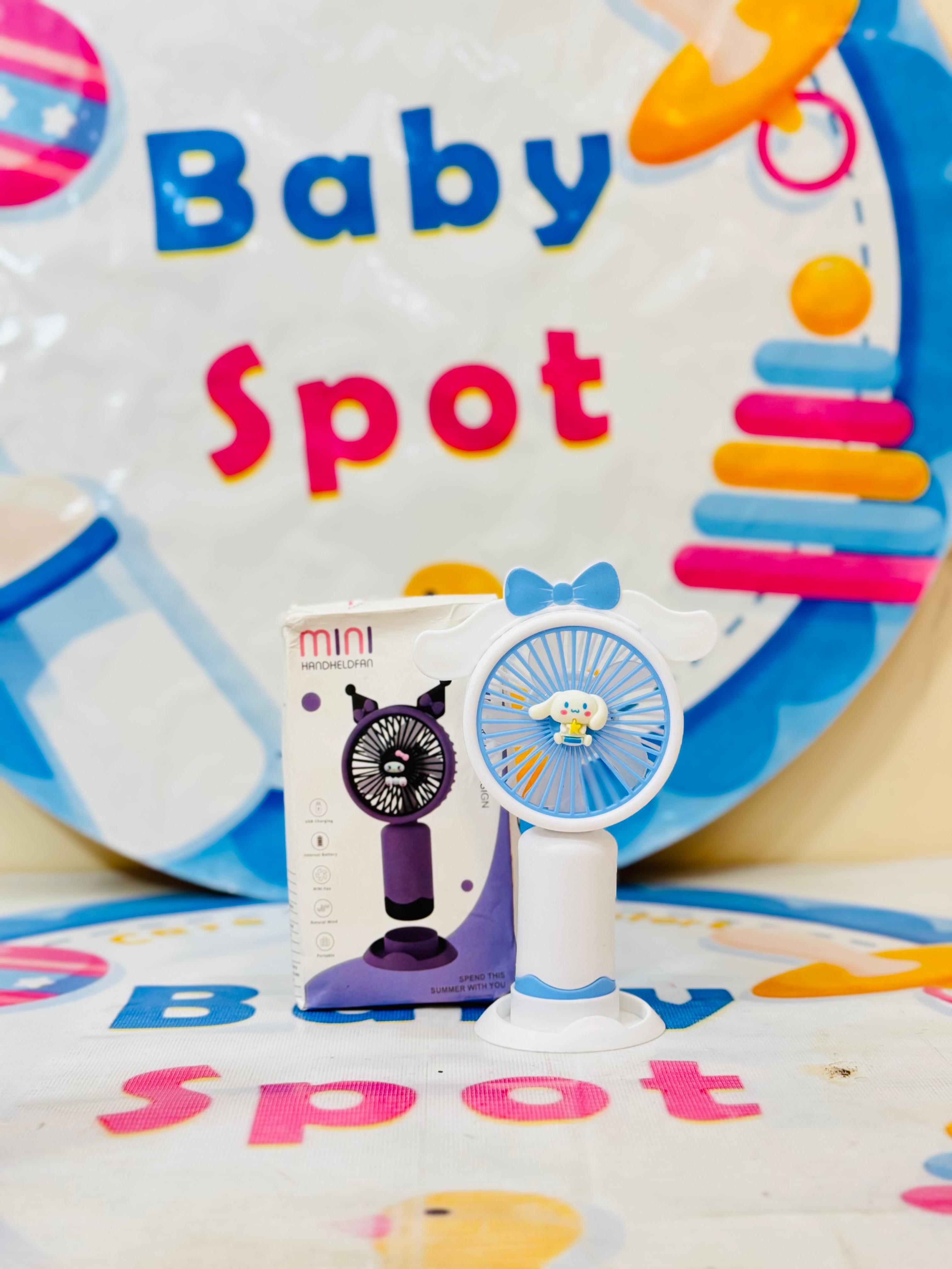 Imported Rechargeable Mini Electric Hand Fans
Cool Breeze On-The-Go!
Beat the heat with our cute and powerful mini electric fans, perfect for babies, moms & outdoor use – available in multiple fun designs & models!
Features:
Rechargeable & portable
Multiple stylish designs
Lightweight & baby-friendly
Ideal for strollers, diaper bags & travel
Perfect for:
Hot summer outings
Keeping your baby cool
Gifting & everyday use
Shop Now at: www.babyspotofficial.pk
Trusted Baby Store | Fast Delivery All O