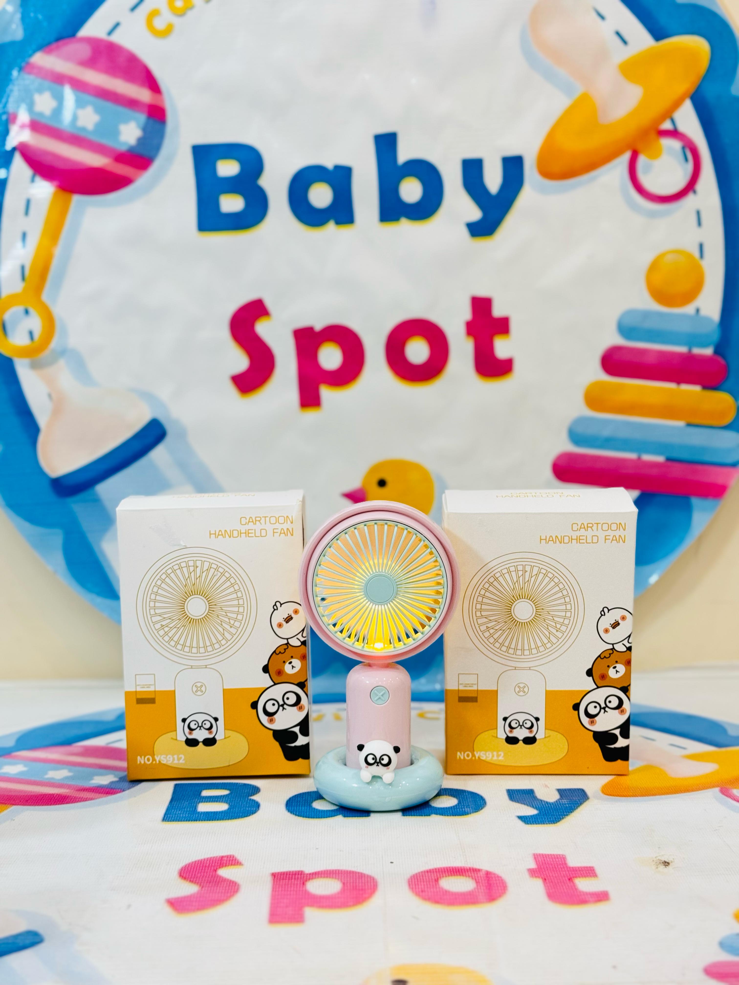Imported Rechargeable Mini Electric Hand Fans
Cool Breeze On-The-Go!
Beat the heat with our cute and powerful mini electric fans, perfect for babies, moms & outdoor use – available in multiple fun designs & models!
Features:
Rechargeable & portable
Multiple stylish designs
Lightweight & baby-friendly
Ideal for strollers, diaper bags & travel
Perfect for:
Hot summer outings
Keeping your baby cool
Gifting & everyday use
Shop Now at: www.babyspotofficial.pk
Trusted Baby Store | Fast Delivery All O