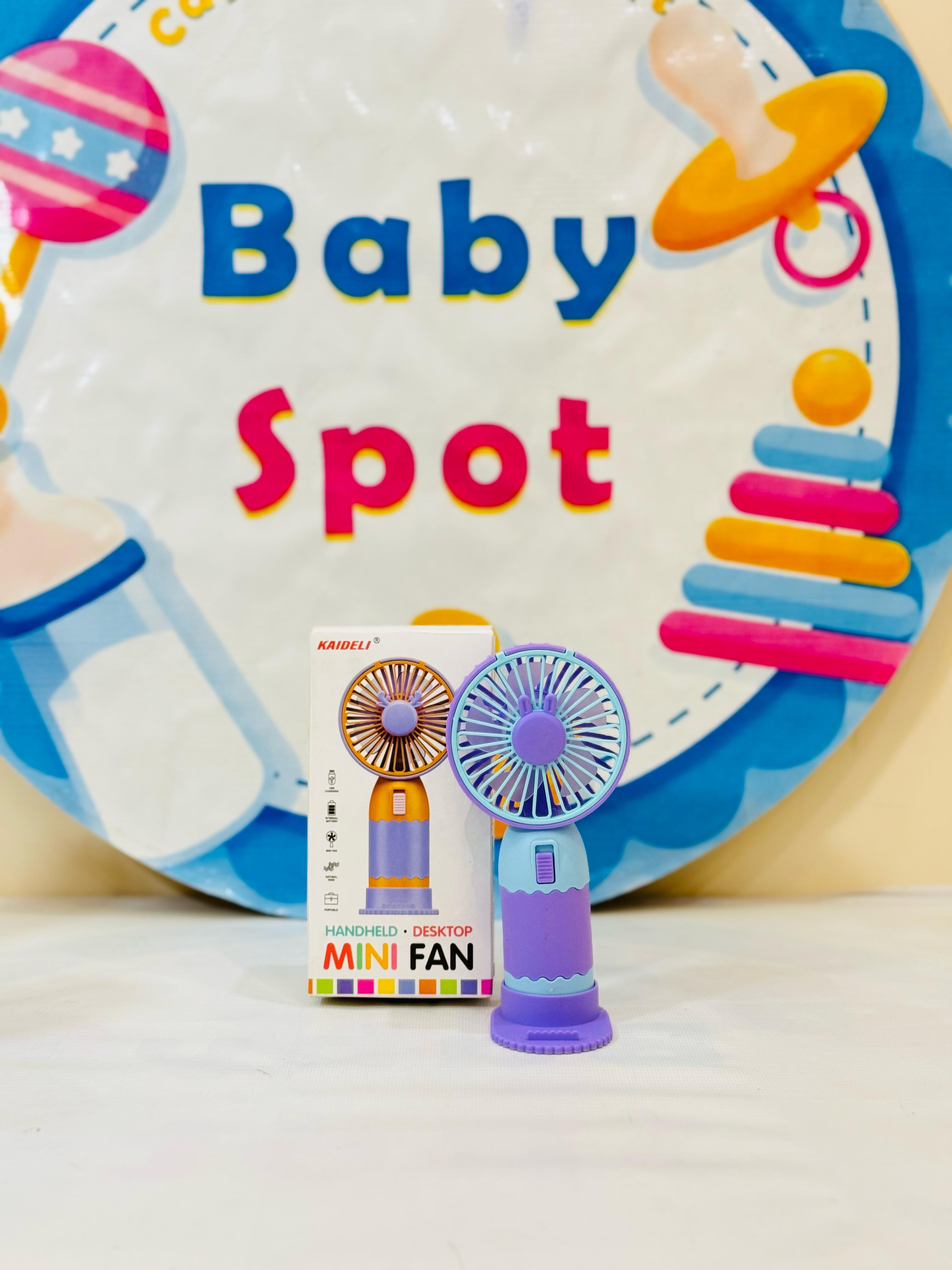Imported Rechargeable Mini Electric Hand Fans
Cool Breeze On-The-Go!
Beat the heat with our cute and powerful mini electric fans, perfect for babies, moms & outdoor use – available in multiple fun designs & models!
Features:
Rechargeable & portable
Multiple stylish designs
Lightweight & baby-friendly
Ideal for strollers, diaper bags & travel
Perfect for:
Hot summer outings
Keeping your baby cool
Gifting & everyday use
Shop Now at: www.babyspotofficial.pk
Trusted Baby Store | Fast Delivery All O