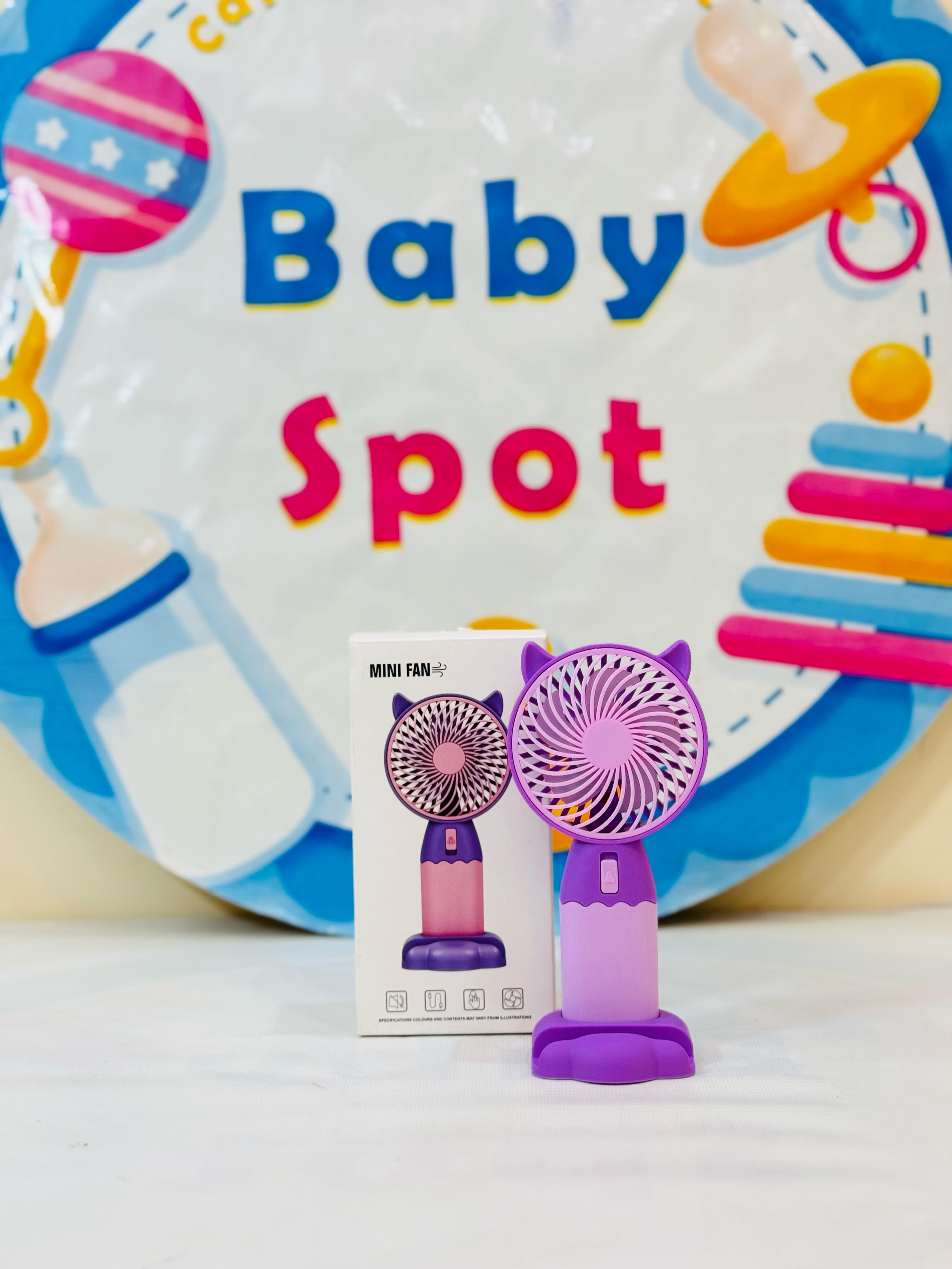 Imported Rechargeable Mini Electric Hand Fans
Cool Breeze On-The-Go!
Beat the heat with our cute and powerful mini electric fans, perfect for babies, moms & outdoor use – available in multiple fun designs & models!
Features:
Rechargeable & portable
Multiple stylish designs
Lightweight & baby-friendly
Ideal for strollers, diaper bags & travel
Perfect for:
Hot summer outings
Keeping your baby cool
Gifting & everyday use
Shop Now at: www.babyspotofficial.pk
Trusted Baby Store | Fast Delivery All O