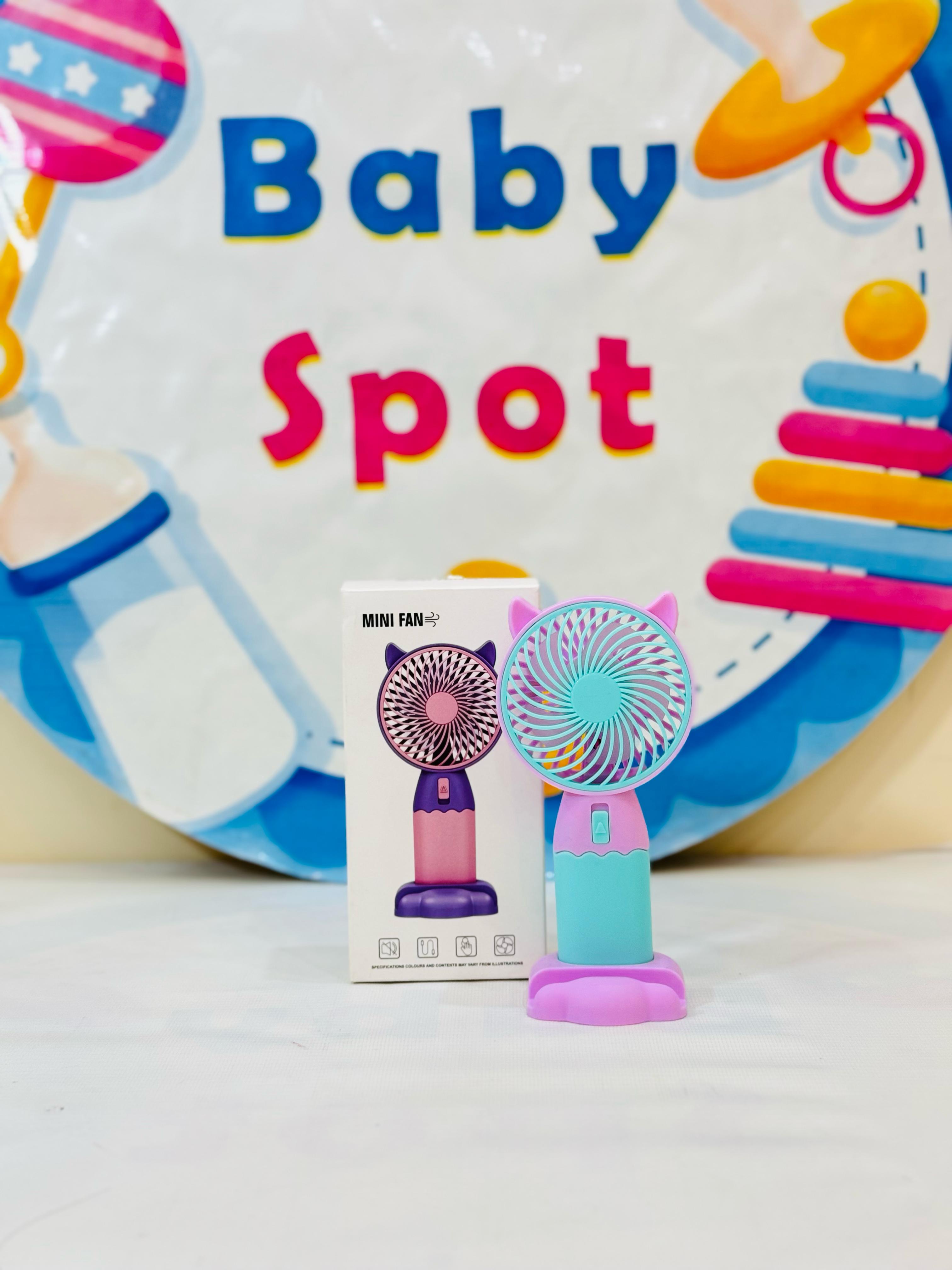 Imported Rechargeable Mini Electric Hand Fans
Cool Breeze On-The-Go!
Beat the heat with our cute and powerful mini electric fans, perfect for babies, moms & outdoor use – available in multiple fun designs & models!
Features:
Rechargeable & portable
Multiple stylish designs
Lightweight & baby-friendly
Ideal for strollers, diaper bags & travel
Perfect for:
Hot summer outings
Keeping your baby cool
Gifting & everyday use
Shop Now at: www.babyspotofficial.pk
Trusted Baby Store | Fast Delivery All O