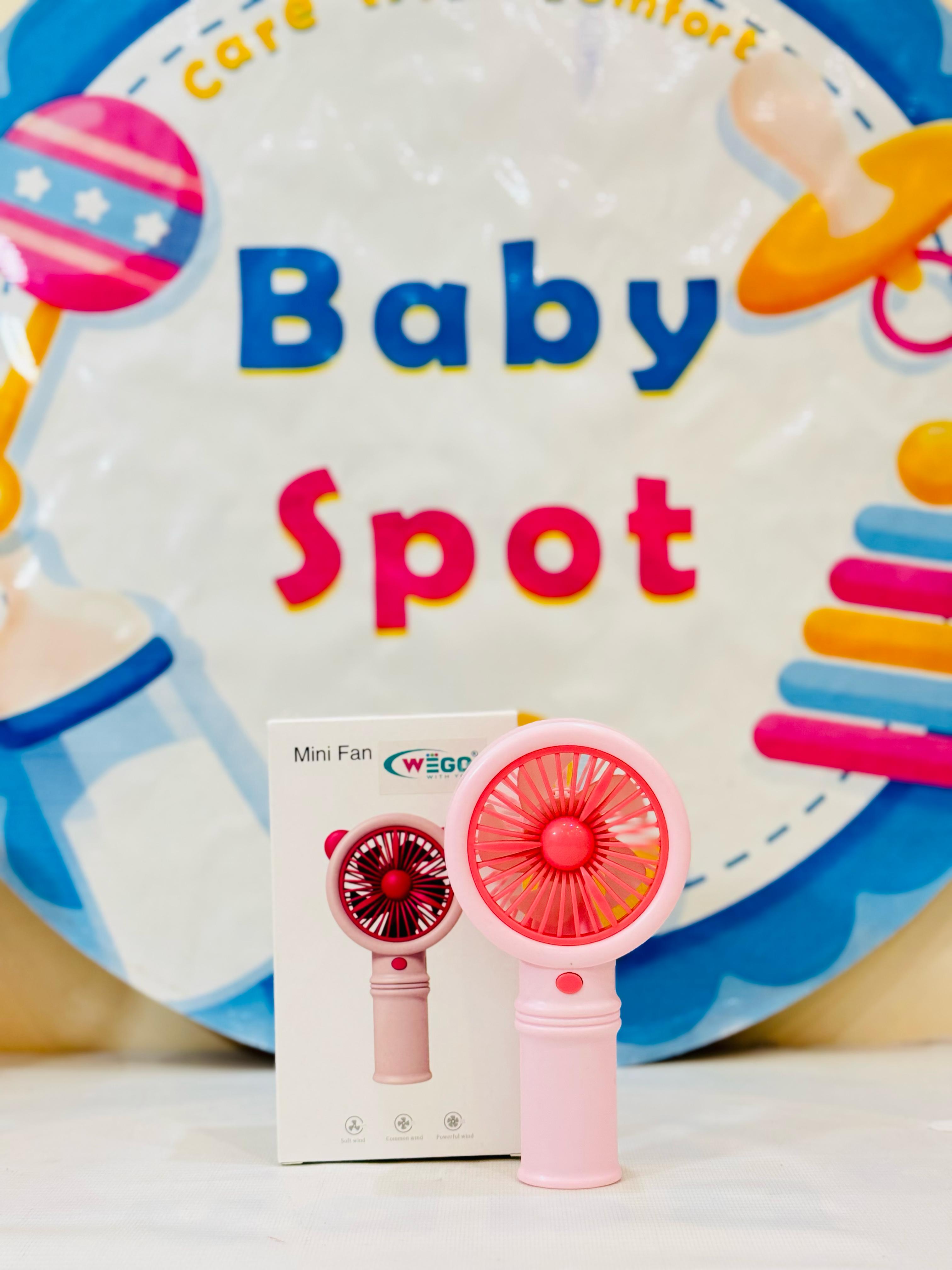 Imported Rechargeable Mini Electric Hand Fans
Cool Breeze On-The-Go!
Beat the heat with our cute and powerful mini electric fans, perfect for babies, moms & outdoor use – available in multiple fun designs & models!
Features:
Rechargeable & portable
Multiple stylish designs
Lightweight & baby-friendly
Ideal for strollers, diaper bags & travel
Perfect for:
Hot summer outings
Keeping your baby cool
Gifting & everyday use
Shop Now at: www.babyspotofficial.pk
Trusted Baby Store | Fast Delivery All O