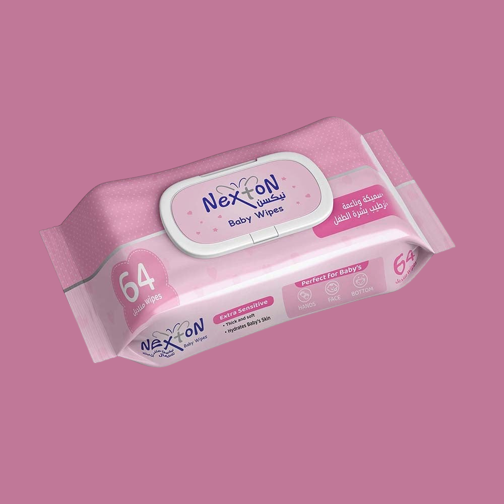 Nexton Baby Wipes β 64 Pcs