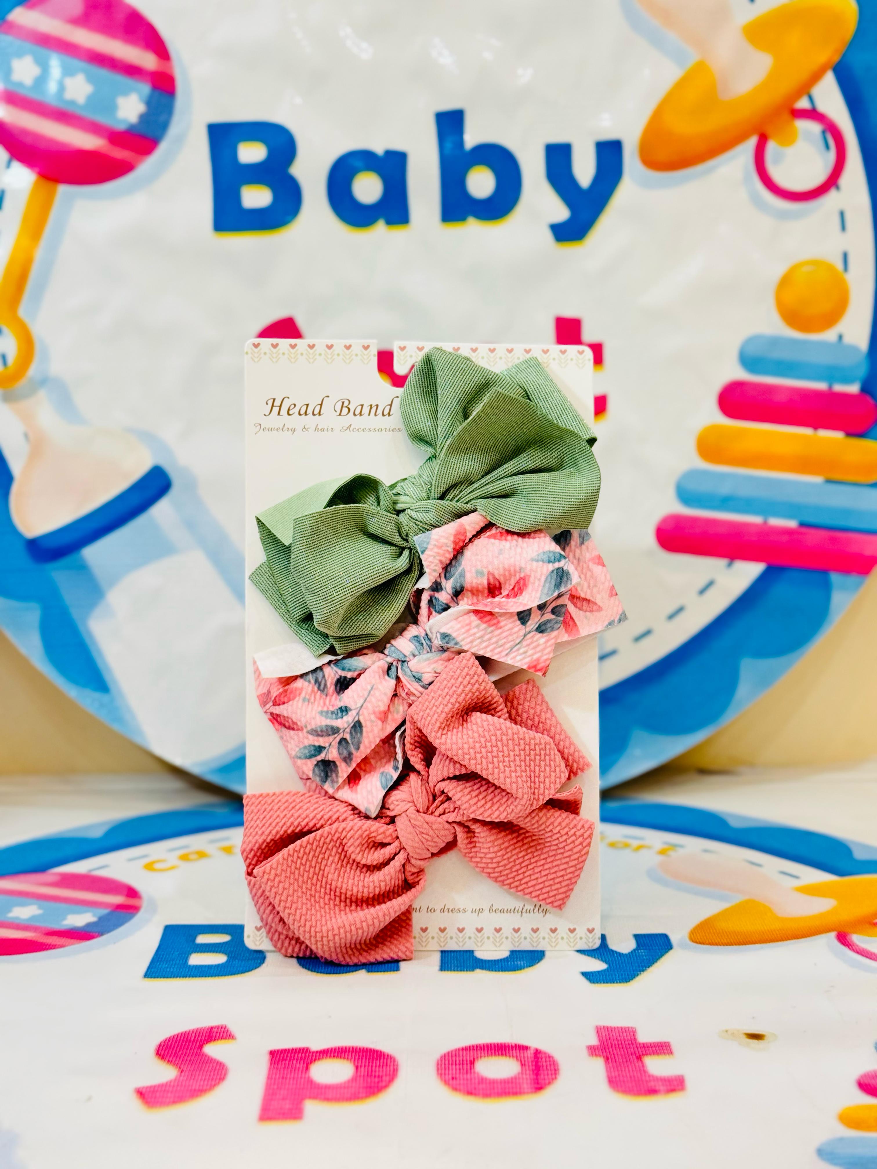 Hudson 3 in 1 hairbands set