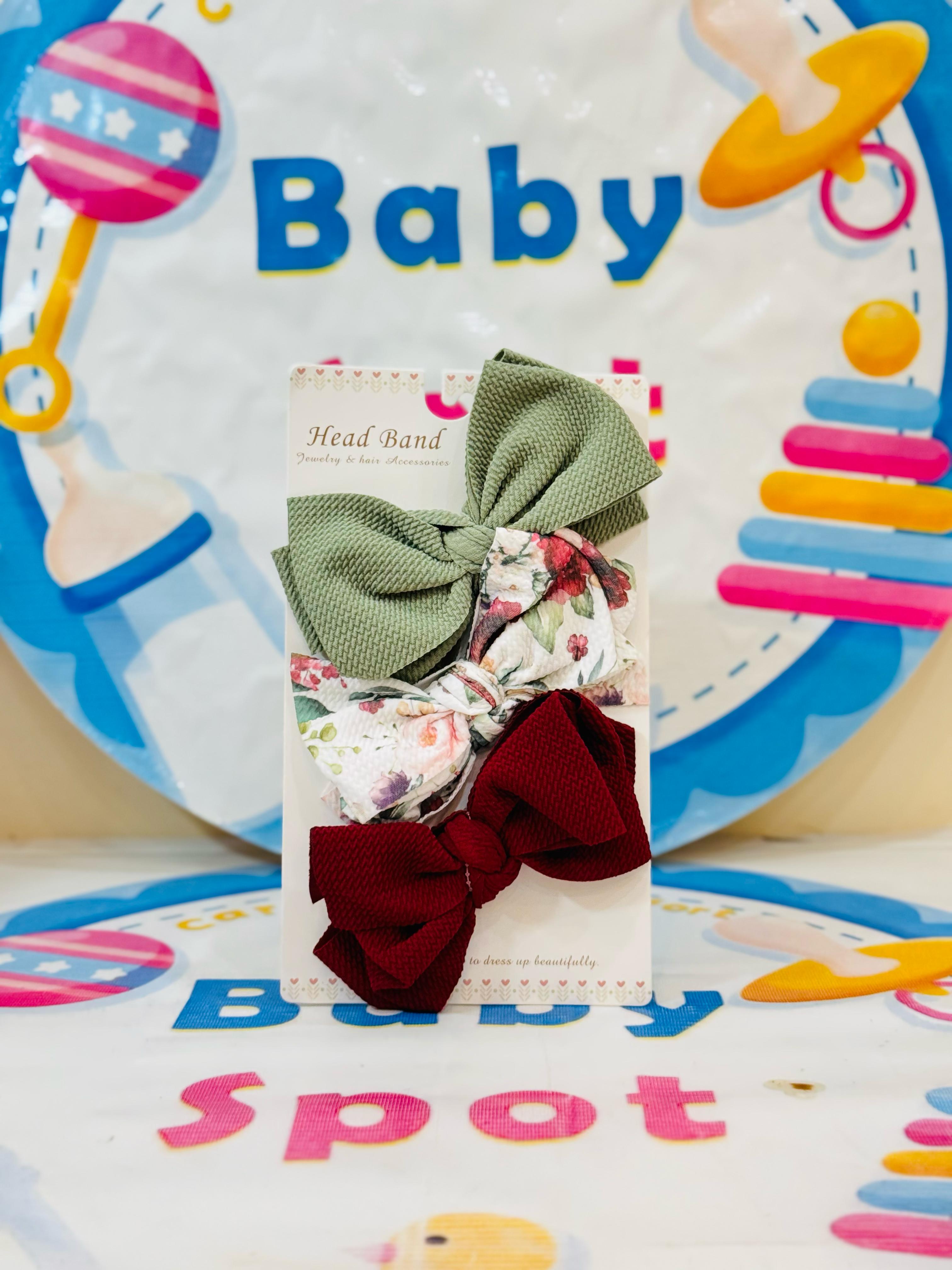 Hudson 3 in 1 hairbands set