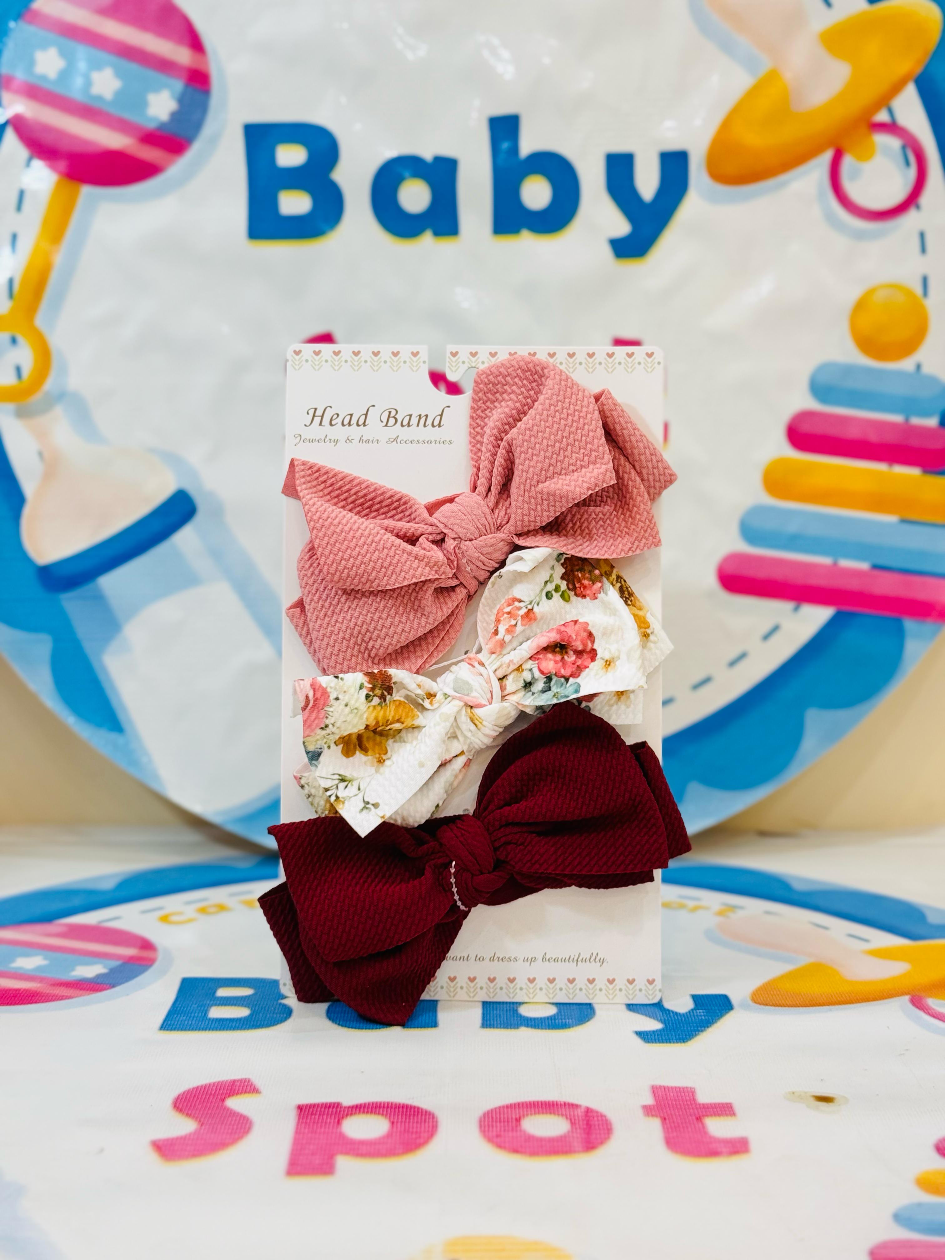 Hudson 3 in 1 hairbands set