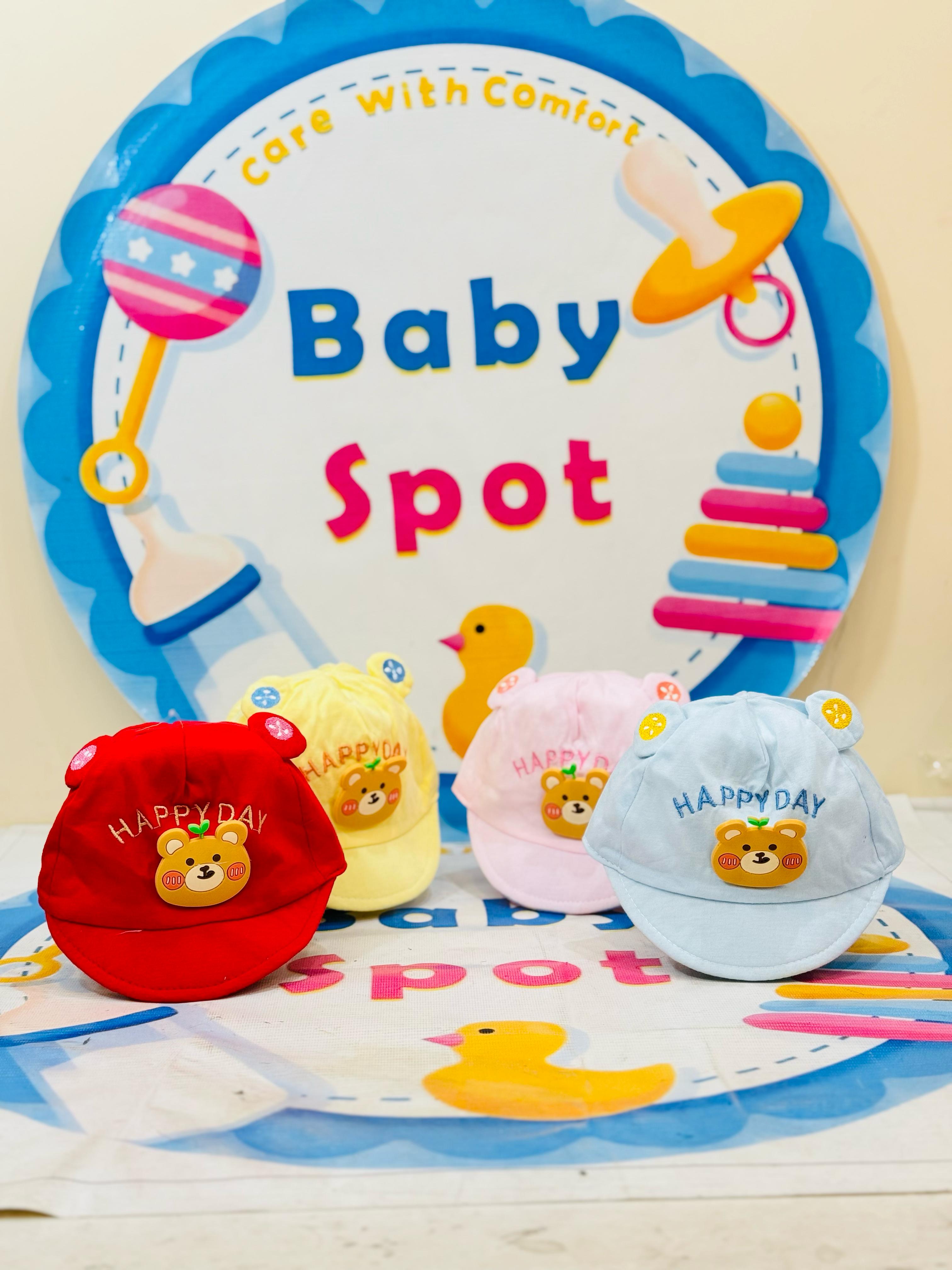 👶 Baby P-Cap Style Cotton Caps – Summer Essentials! ☀️
🔸 Trendy P-Cap Design – Stylish and practical caps to keep your baby cool and fashionable this summer.
🔸 Soft Cotton Material – Made with breathable, lightweight cotton, ensuring comfort for your baby's delicate skin.
🔸 Vibrant Color Options – Available in 4-5 beautiful colors to match any outfit.
🔸 Ideal Size – Perfect fit for babies aged 0-6 months, ensuring both comfort and style.
🔸 Sun Protection – Shields your baby's head from harsh sunl