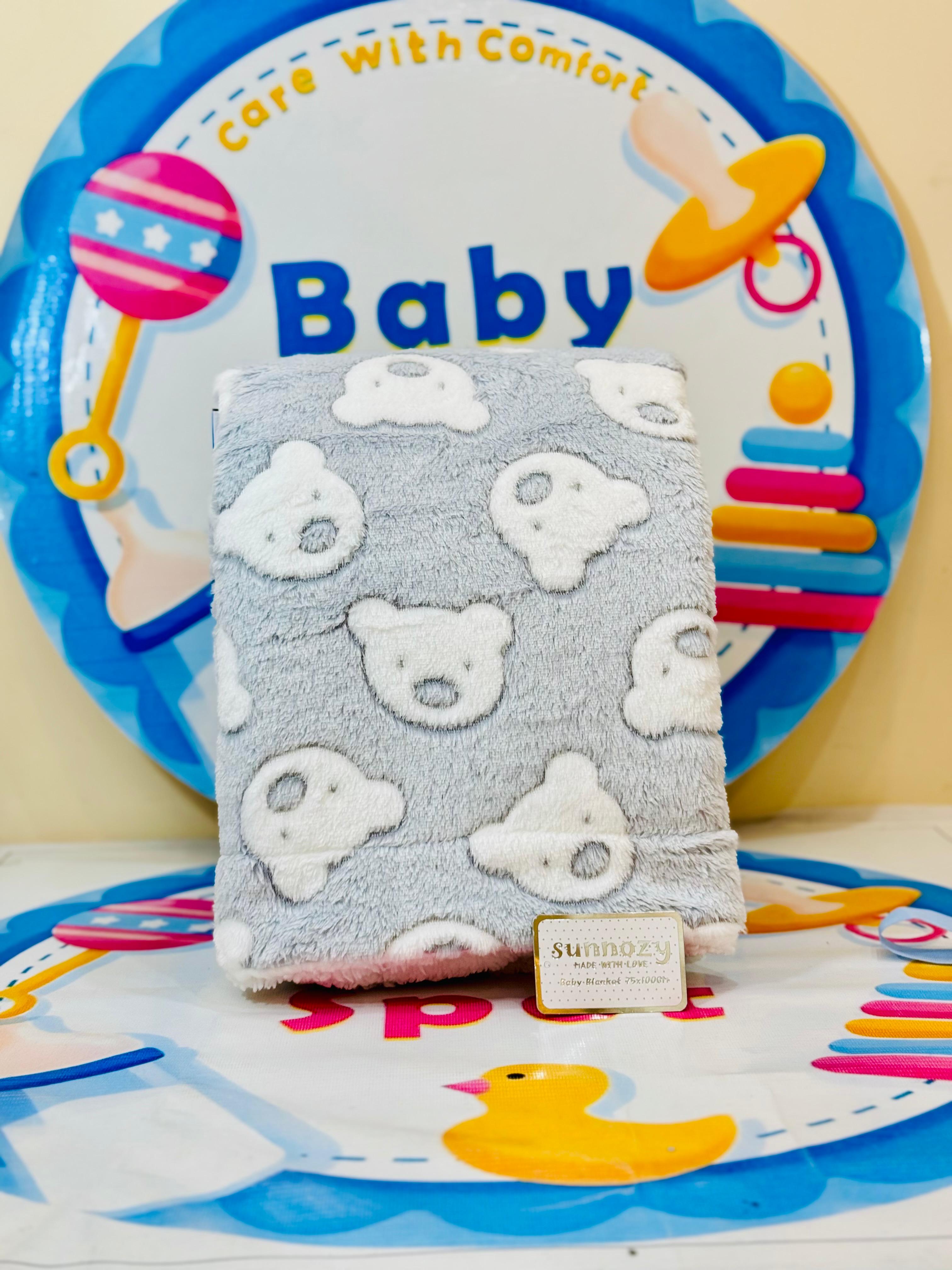 Sunnozy Branded Baby Blanket Shawls/AC Blankets β Premium Collection
Product Features:
ποΈ Premium Quality Material: Super soft and gentle on your babyβs sensitive skin, ensuring maximum comfort.
π Size: 75 x 110 cm β perfectly sized for swaddling, crib, stroller, or travel.
π Versatile Usage: Ideal as an AC blanket, swaddling shawl, or cozy wrap for all seasons.
π¨ Elegant Designs: Beautifully crafted to add a touch of style to your babyβs essentials.
π§Ό Easy Care: Machine washable and durable for