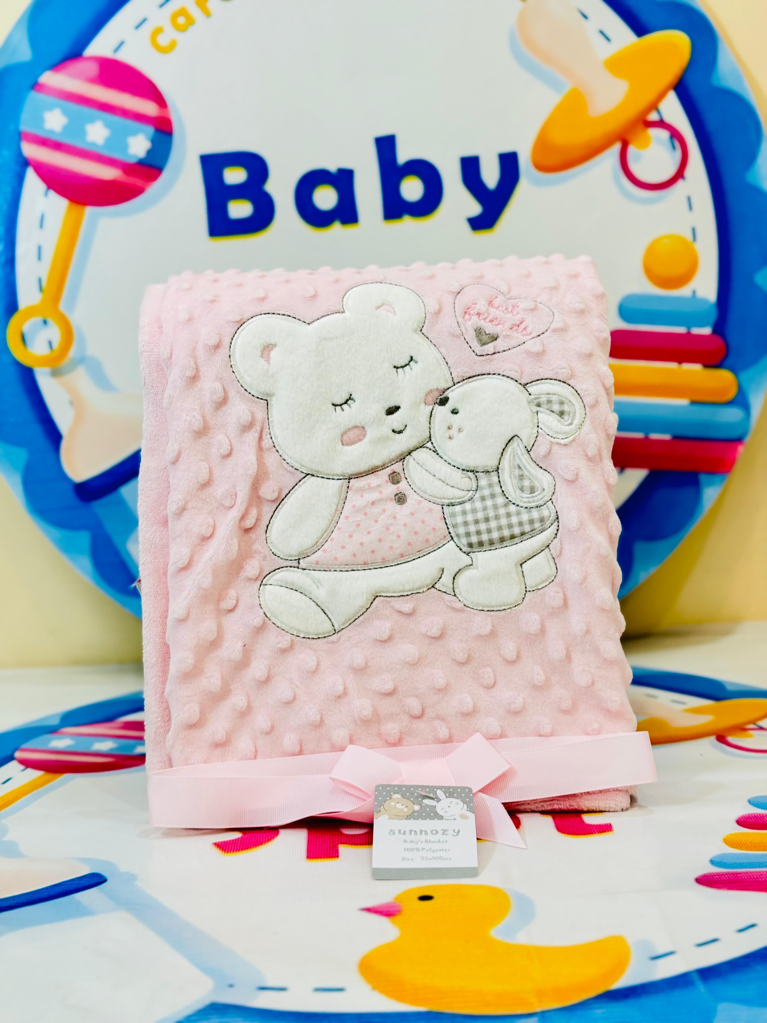 Sunnozy Branded Baby Blanket Shawls/AC Blankets β Premium Collection
Product Features:
ποΈ Premium Quality Material: Super soft and gentle on your babyβs sensitive skin, ensuring maximum comfort.
π Size: 75 x 110 cm β perfectly sized for swaddling, crib, stroller, or travel.
π Versatile Usage: Ideal as an AC blanket, swaddling shawl, or cozy wrap for all seasons.
π¨ Elegant Designs: Beautifully crafted to add a touch of style to your babyβs essentials.
π§Ό Easy Care: Machine washable and durable for