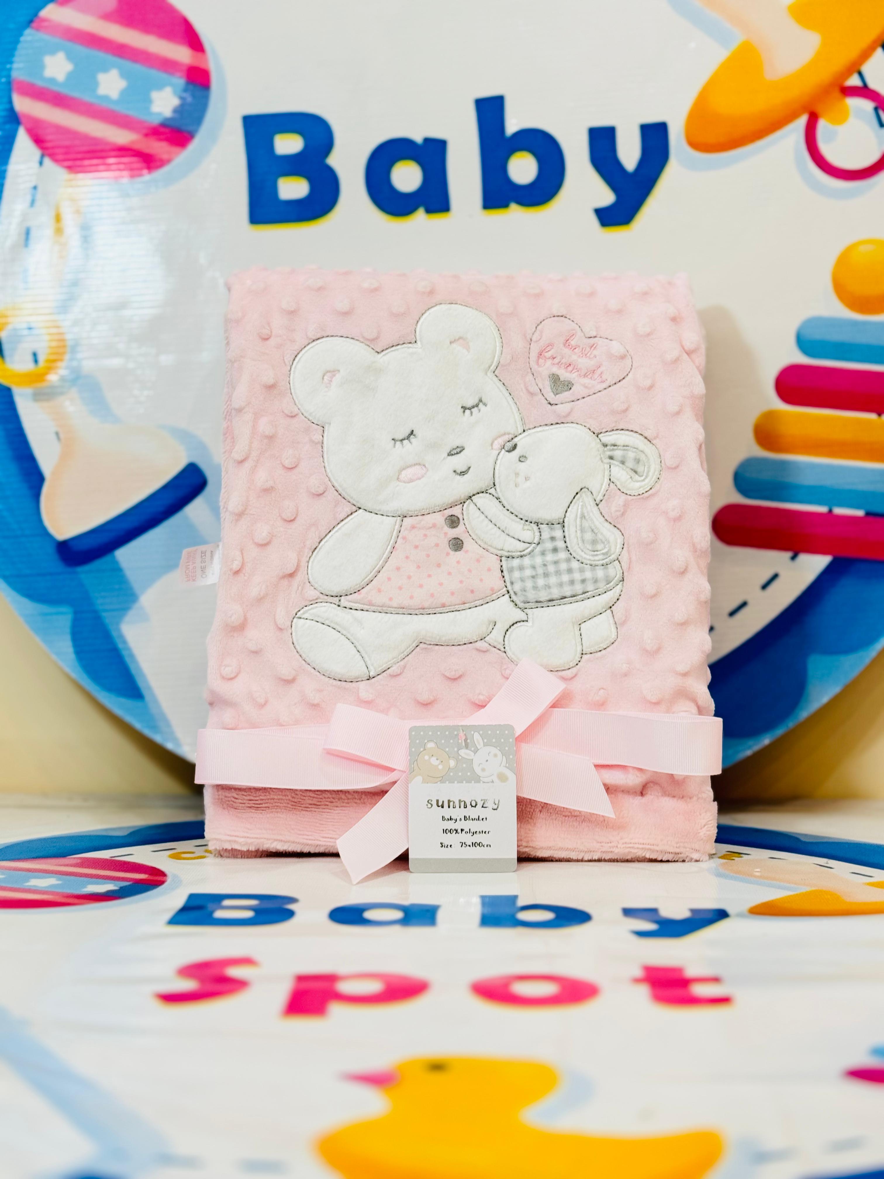 Branded Premium Range Baby Blankets with Pillow Collection
🛏️ Cozy & Comfortable: Soft and breathable blankets with matching pillows to keep your baby snug.
🎨 Vibrant Color Options: Available in a variety of beautiful colors to match your baby’s nursery.
🌟 Premium Quality Material: Made with baby-safe, skin-friendly fabrics for ultimate comfort.
🍼 Perfect for All Seasons: Lightweight yet warm, ideal for year-round use.
🎁 Great Gift Option: A thoughtful and practical choice for baby showers or new