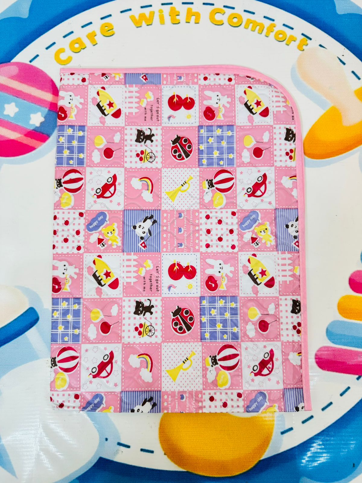 🌟 Original Imported Baby Diaper Changing Sheets 🌟
💧 Waterproof & Washable: Keeps your baby clean and comfy during diaper changes
✅ Quality Guaranteed: Durable, soft, and perfect for everyday use
✨ Hygienic & Convenient: Easy to clean and ideal for both home and travel
📦 Delivery Time: 2-5 days
🛒 Order Now:
WhatsApp: 03117399001
DM us
Visit our website: babyspotofficial.pk
🌈 Shop premium baby essentials for your little one today!