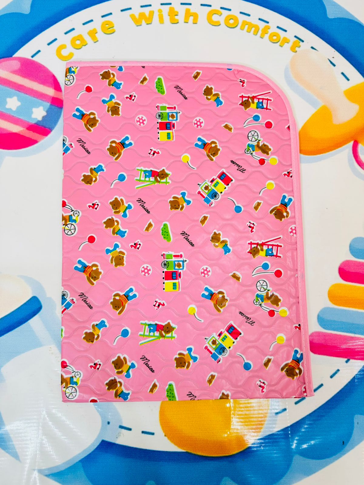 🌟 Original Imported Baby Diaper Changing Sheets 🌟
💧 Waterproof & Washable: Keeps your baby clean and comfy during diaper changes
✅ Quality Guaranteed: Durable, soft, and perfect for everyday use
✨ Hygienic & Convenient: Easy to clean and ideal for both home and travel
📦 Delivery Time: 2-5 days
🛒 Order Now:
WhatsApp: 03117399001
DM us
Visit our website: babyspotofficial.pk
🌈 Shop premium baby essentials for your little one today!