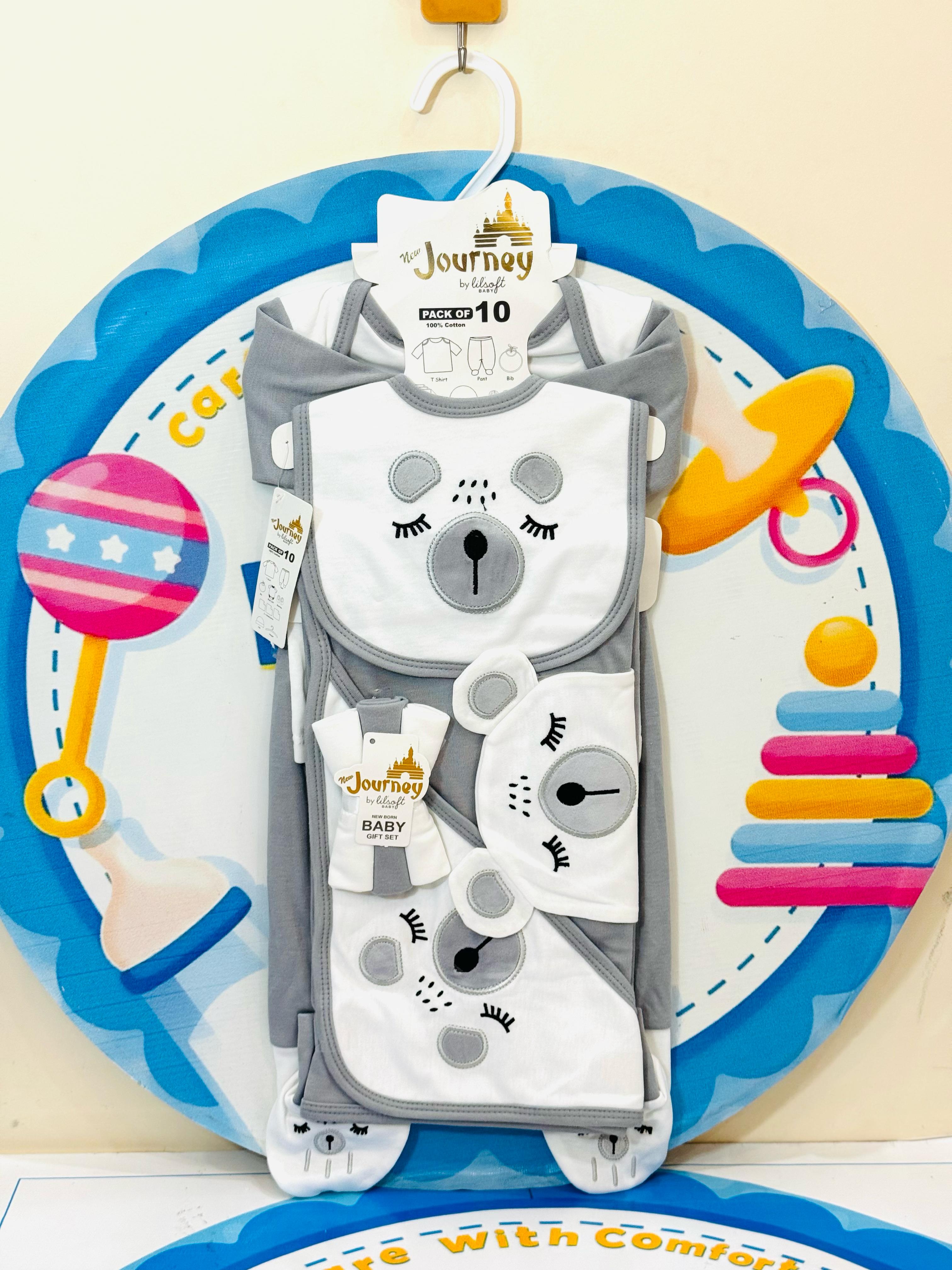 💙 Premium Baby 10 Pcs Starter Set – Complete First Day Essential! 💙👶

Welcome your newborn with style and comfort! Our 10 pcs premium baby starter set is designed for delicate newborn skin and packed with all the essentials new parents need