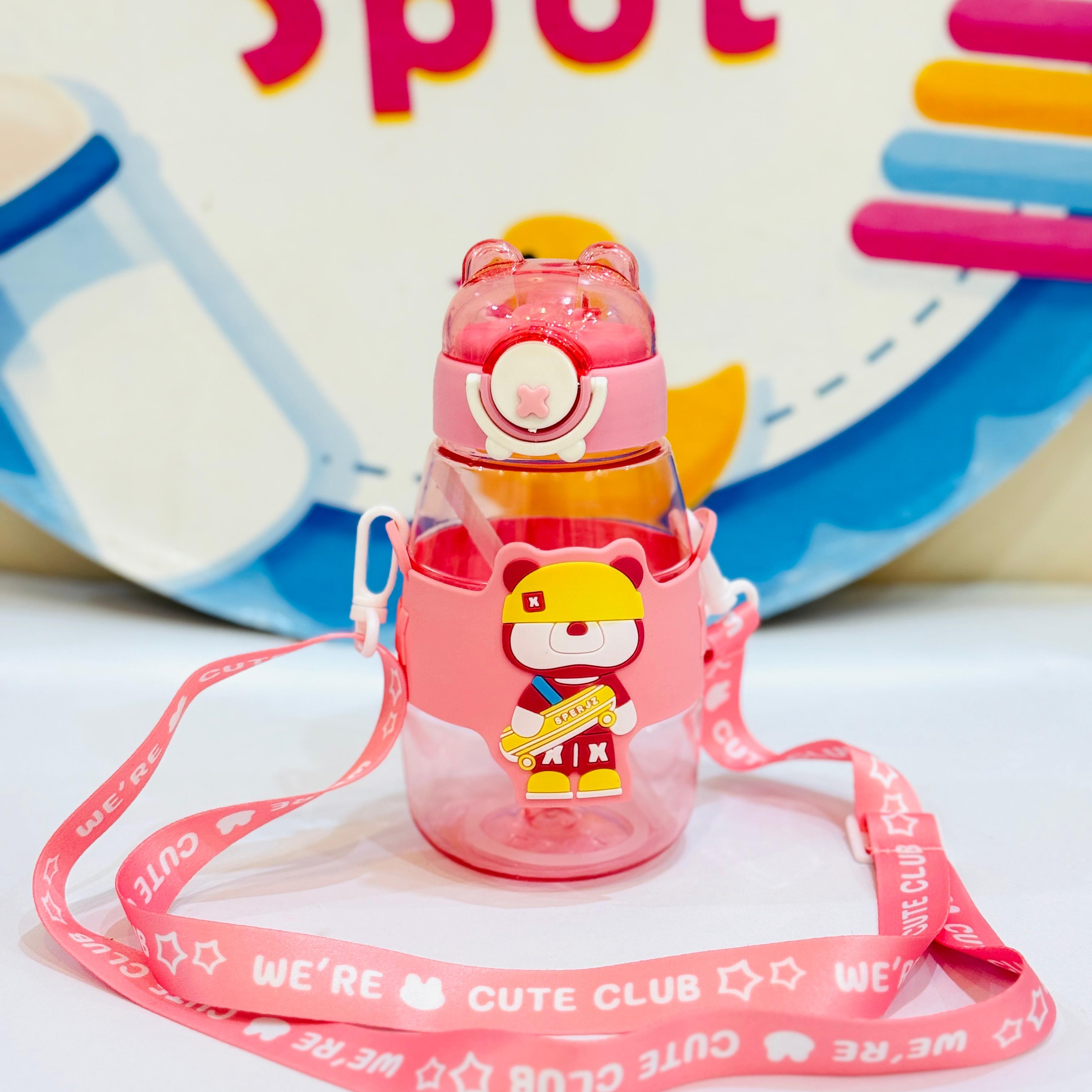 Straw Sipper Bottles – Bear Edition