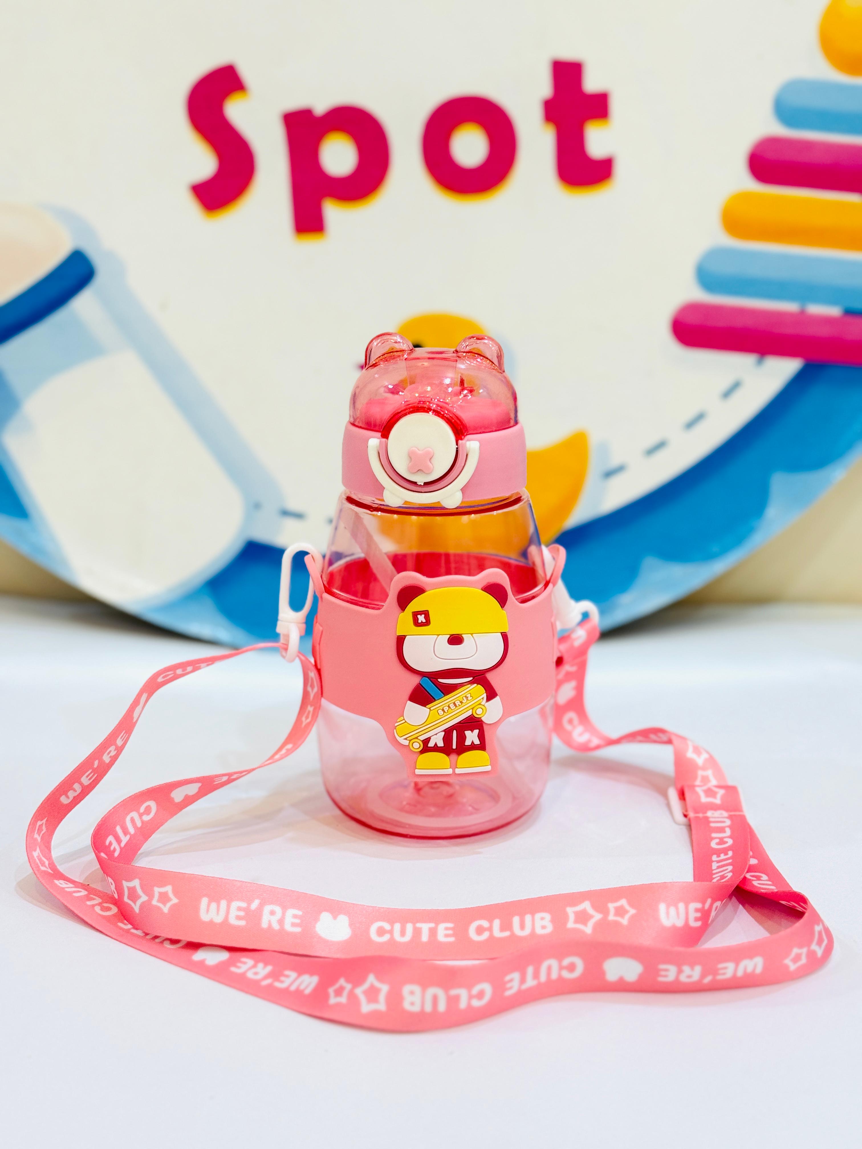 Straw Sipper Bottles – Bear Edition