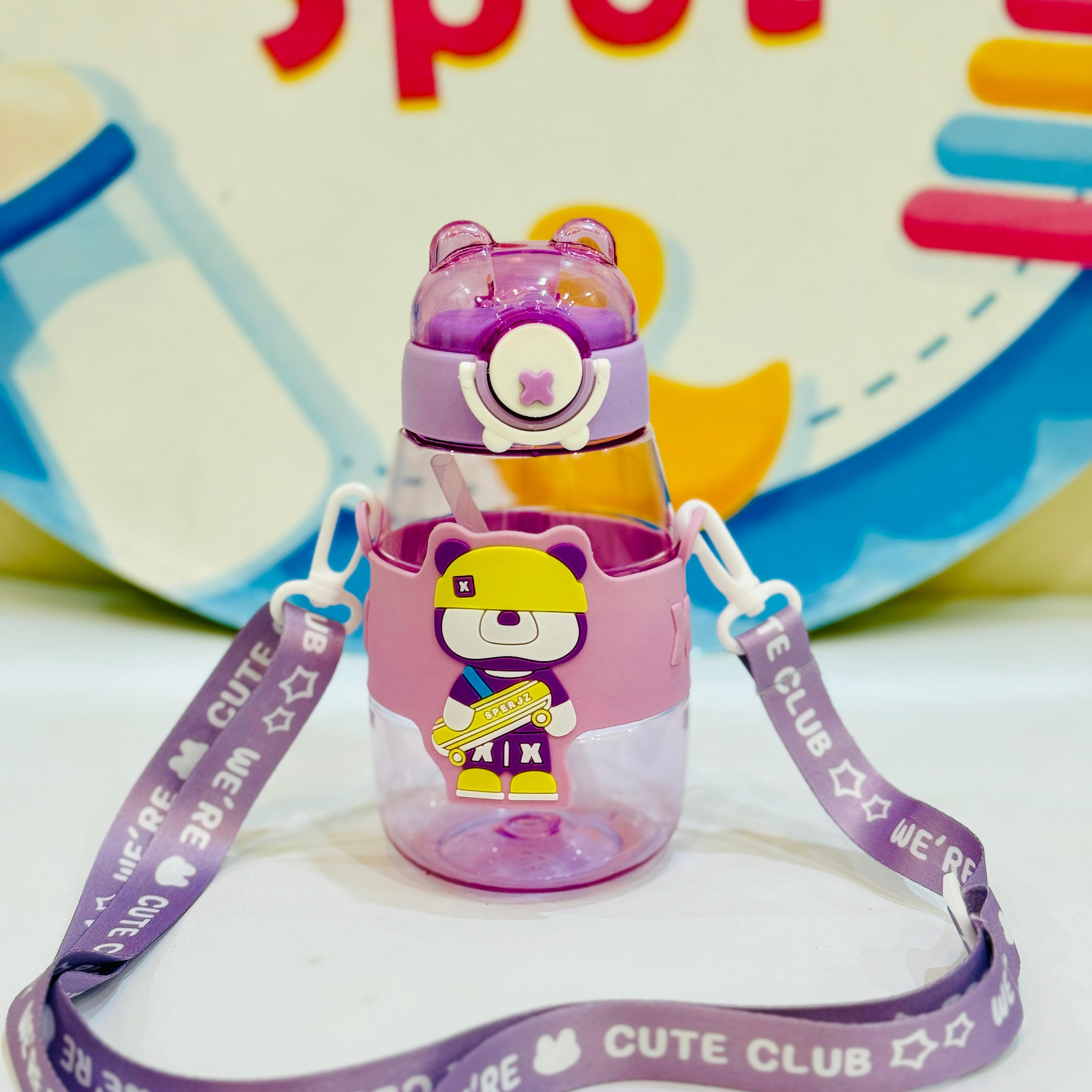 Straw Sipper Bottles – Bear Edition