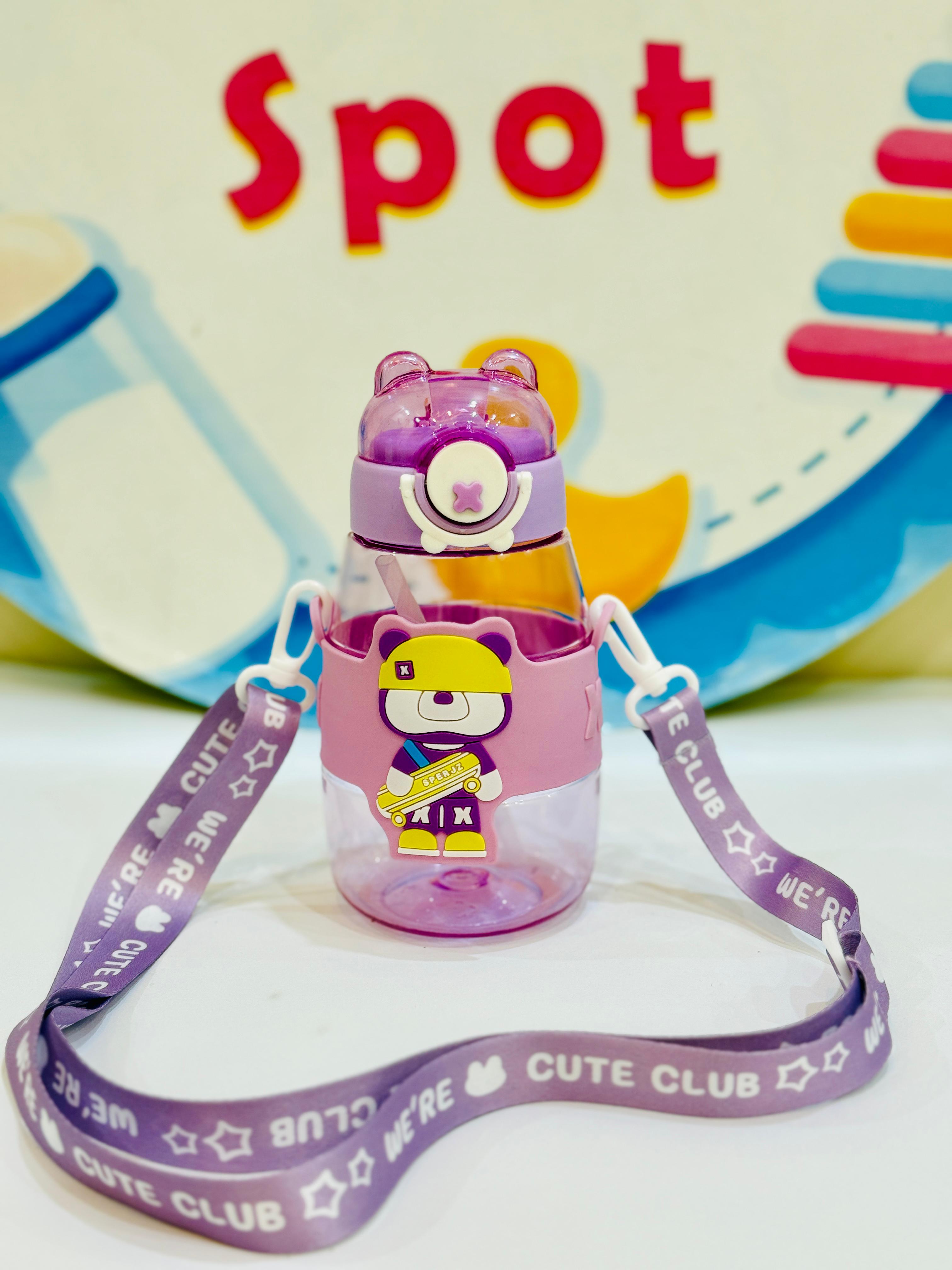 Straw Sipper Bottles – Bear Edition