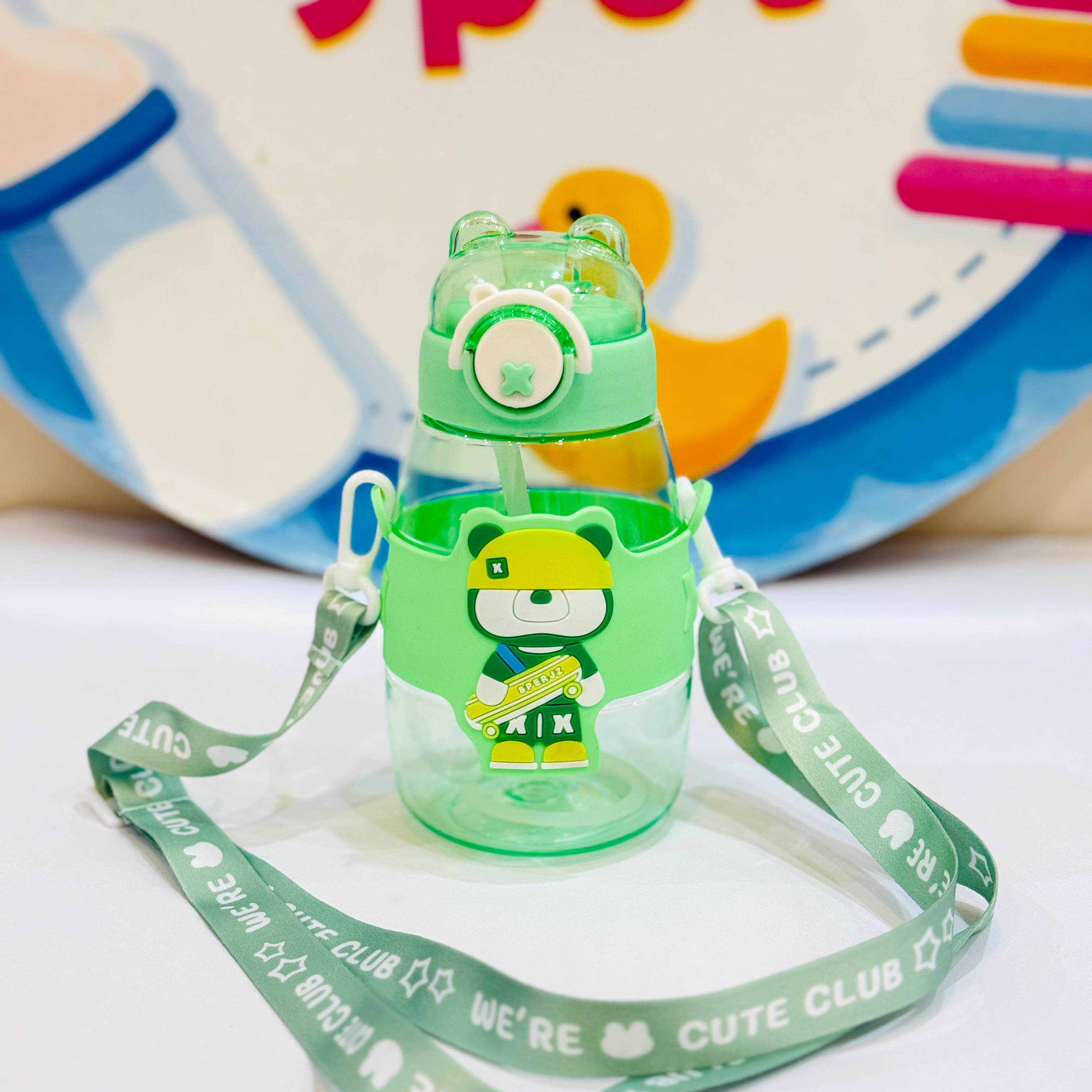 Straw Sipper Bottles – Bear Edition