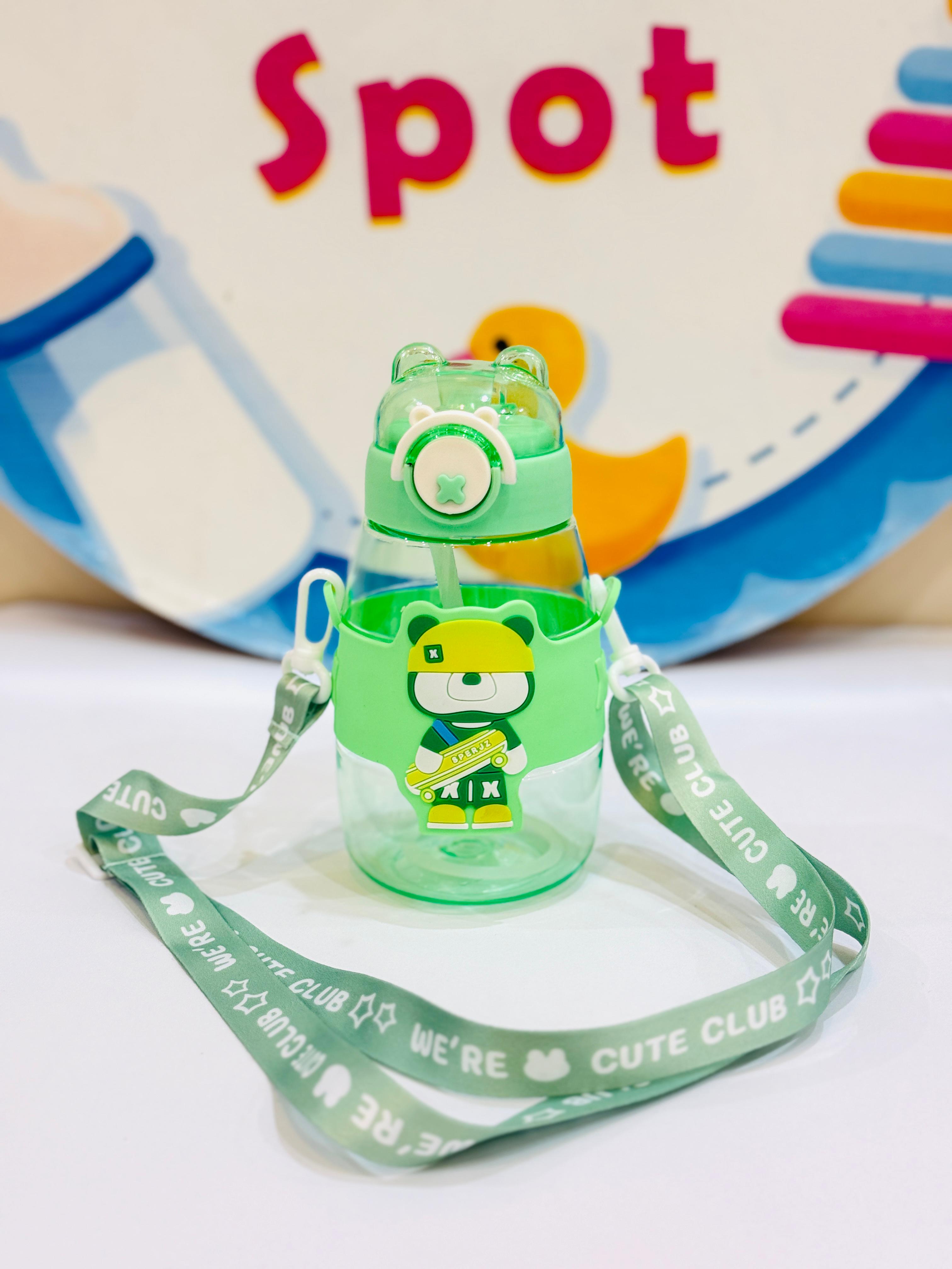 Straw Sipper Bottles – Bear Edition