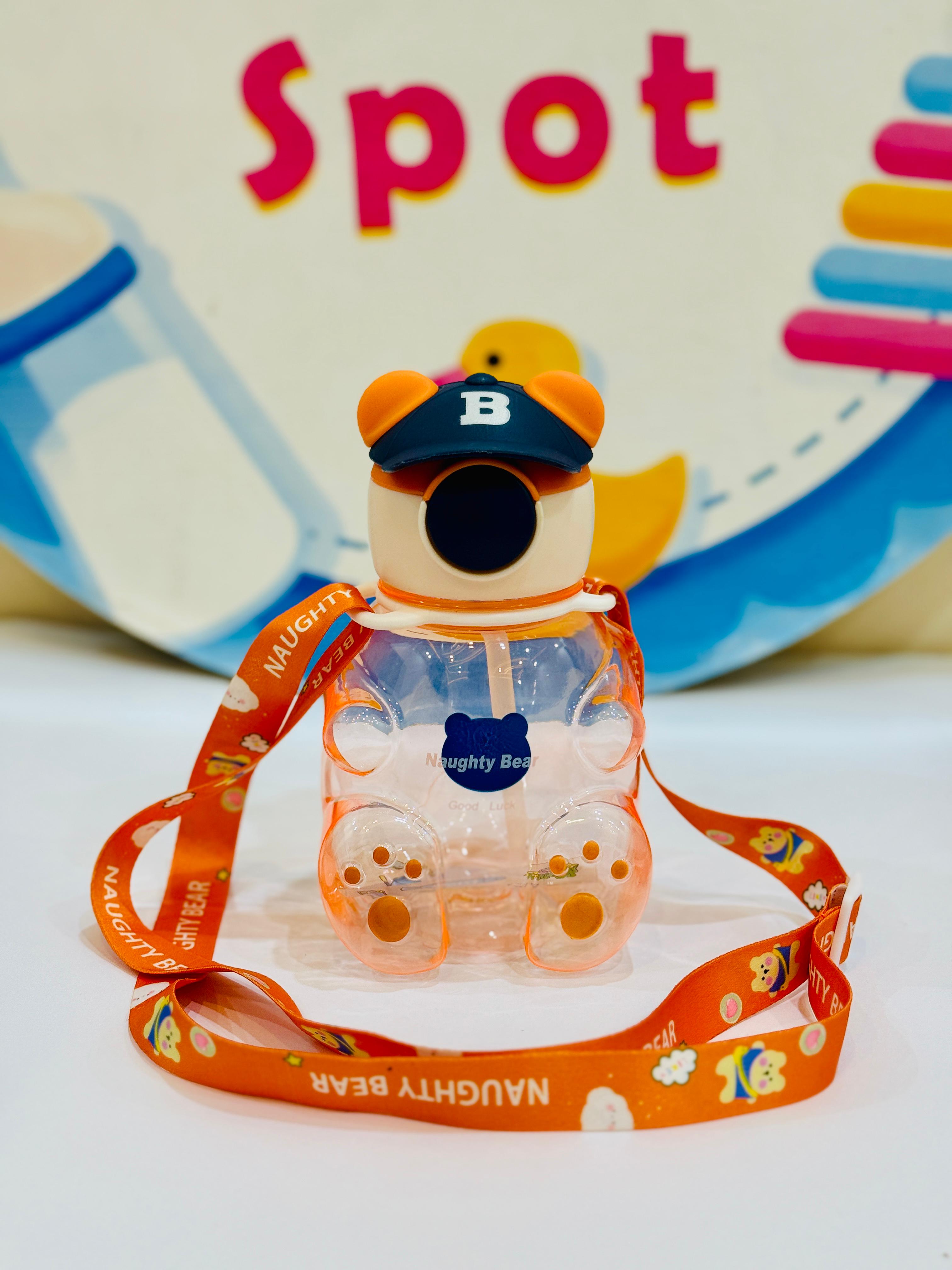 🧸✨ Premium Baby Fancy Straw Sipper Bottles – Bear Edition ✨🍼

Hydration just got cuter! 💖 Our bear-shaped baby sippers make drinking water fun, safe & stylish for your little ones. A must-have for baby feeding essentials, toddler sipper bottles, and kids school water bottles.

🔹 Key Features:
• 🧃 BPA-Free Premium Straw Sipper – safe, durable & leak-proof
• 🐻 Cute Bear Shape – playful design babies & toddlers love
• 🌈 Multiple Colors – Pink | Blue | Green | Orange | Purple | Black
• 👶 Baby & Toddler 
