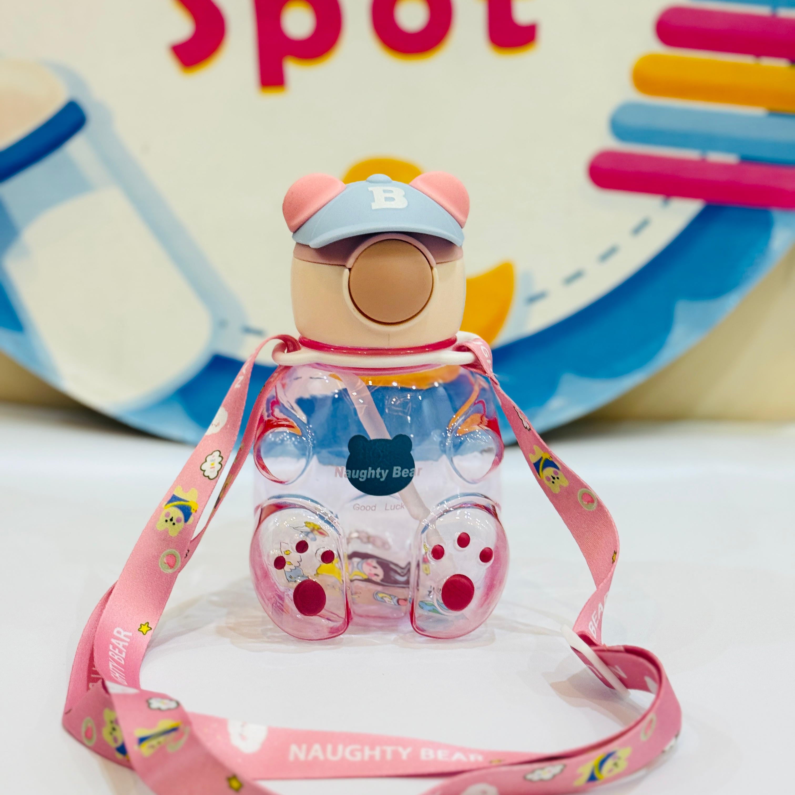 🧸✨ Premium Baby Fancy Straw Sipper Bottles – Bear Edition ✨🍼

Hydration just got cuter! 💖 Our bear-shaped baby sippers make drinking water fun, safe & stylish for your little ones. A must-have for baby feeding essentials, toddler sipper bottles, and kids school water bottles.

🔹 Key Features:
• 🧃 BPA-Free Premium Straw Sipper – safe, durable & leak-proof
• 🐻 Cute Bear Shape – playful design babies & toddlers love
• 🌈 Multiple Colors – Pink | Blue | Green | Orange | Purple | Black
• 👶 Baby & Toddler 