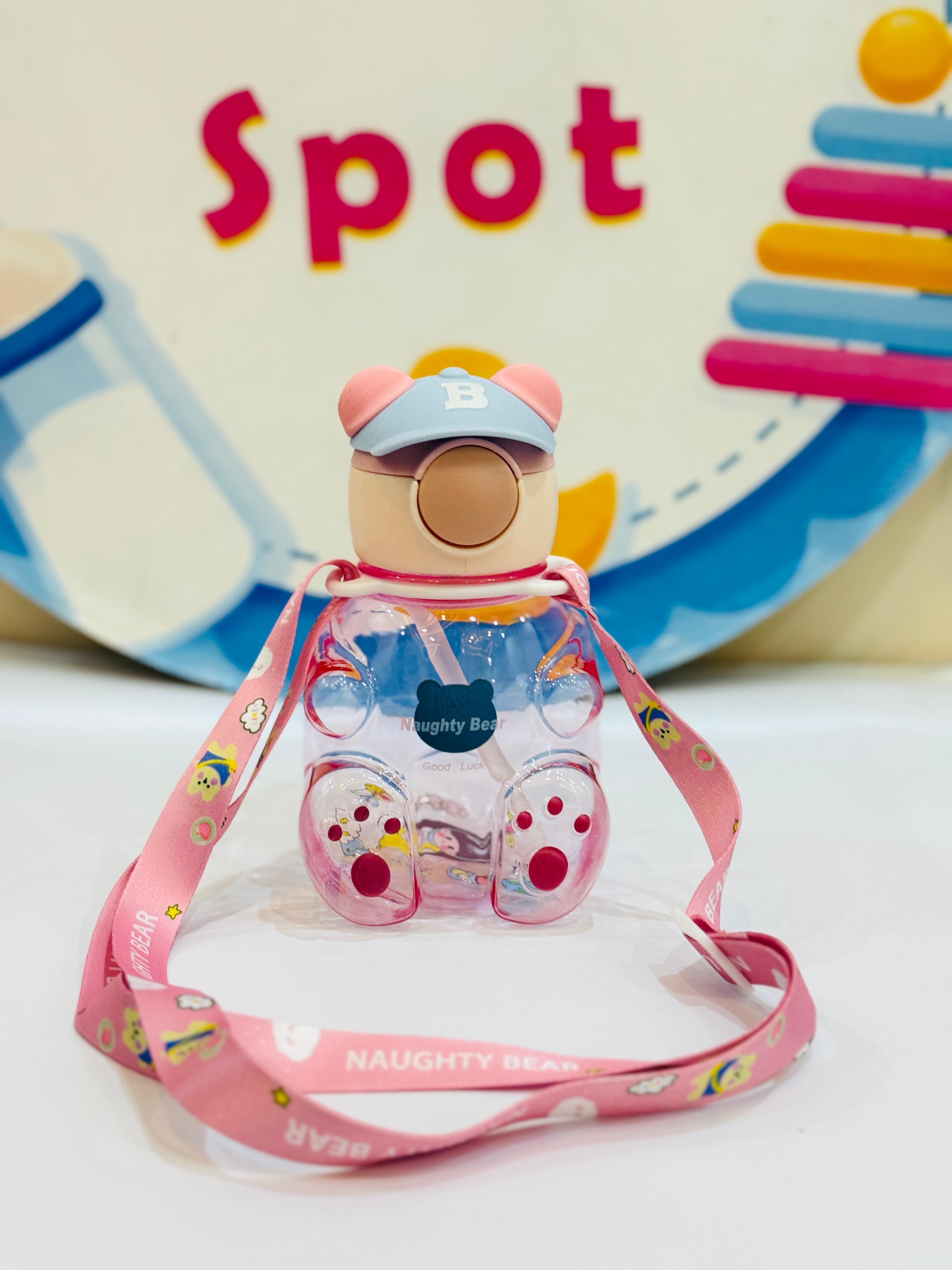 🧸✨ Premium Baby Fancy Straw Sipper Bottles – Bear Edition ✨🍼

Hydration just got cuter! 💖 Our bear-shaped baby sippers make drinking water fun, safe & stylish for your little ones. A must-have for baby feeding essentials, toddler sipper bottles, and kids school water bottles.

🔹 Key Features:
• 🧃 BPA-Free Premium Straw Sipper – safe, durable & leak-proof
• 🐻 Cute Bear Shape – playful design babies & toddlers love
• 🌈 Multiple Colors – Pink | Blue | Green | Orange | Purple | Black
• 👶 Baby & Toddler 