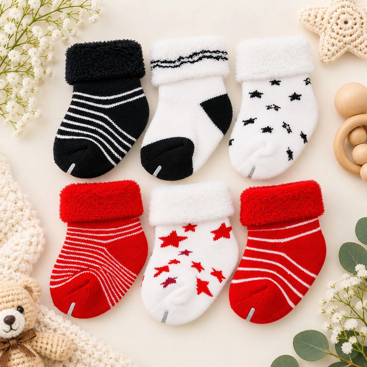 Imported 6-in-1 Socks Pack