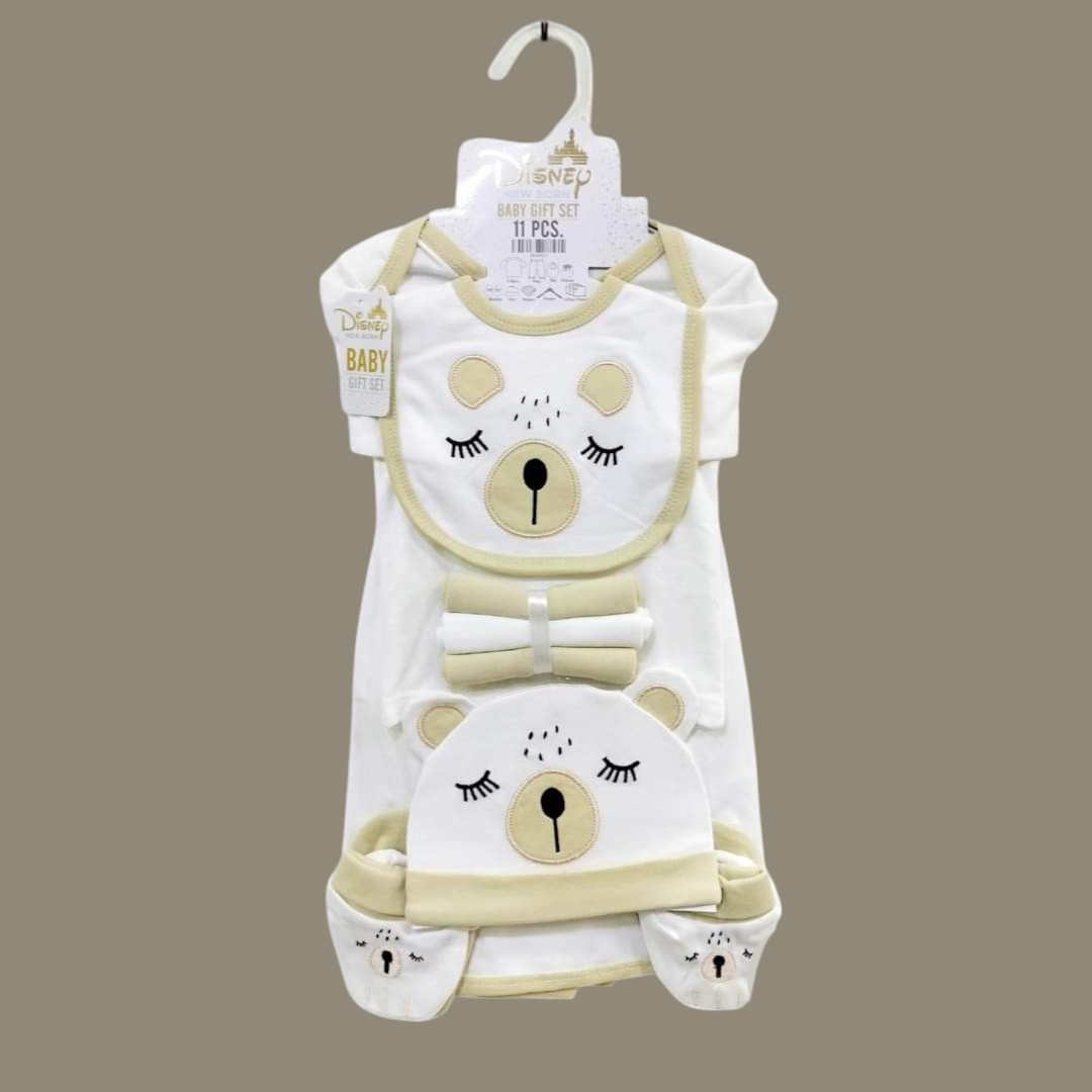 Baby 11 Pcs blended Stuff Starter Sets Collection 🧸❄️

Get your newborn ready for season with our premium 11-piece summer starter set! Designed for comfort, this collection is perfect for your little one's wardrobe.

💖 Premium quality summer material – Soft, cozy, and gentle on newborn skin

👶 Complete 11-piece set – Everything you need in one pack

❄️ Includes pajamas, shirts, mittens, caps, and more

🎨 Available in multiple colors and cute designs – Perfect for baby boys and girls

🌟 Ideal for 0-6 mo