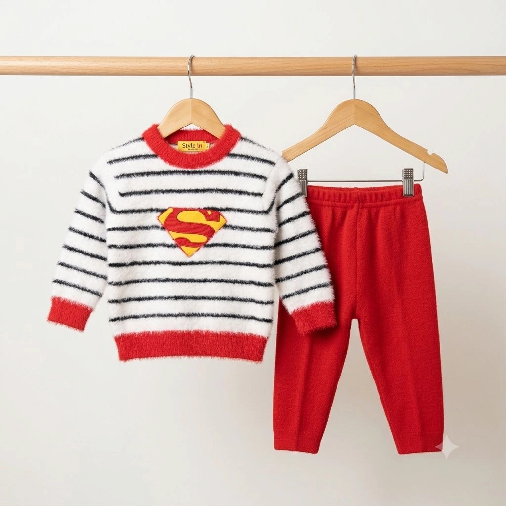 Baby Woolen Pajama Suits – Winter Collection ❄️