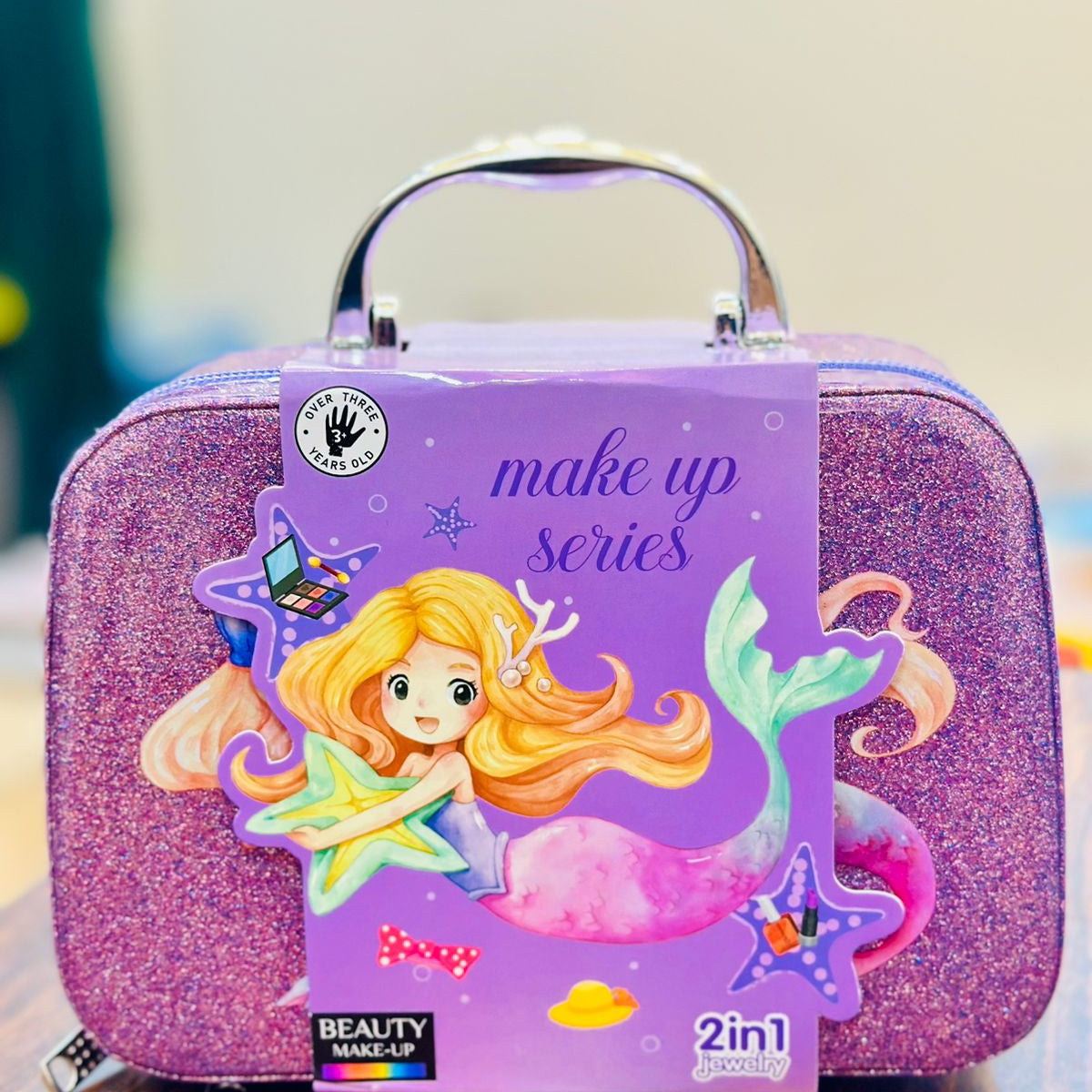 🌟 Kids' Beautiful Makeup Kit with Bag Collection 🌟

Adorable 2-in-1 makeup and jewelry kit for endless fun

Comes with a cute, sparkly bag for easy carrying and storage

Perfect for kids aged 3 and above

Encourages creative play and boosts confidence

Safe and child-friendly materials

Ideal gift for birthdays, holidays, or special surprises

Delivery time: 2-5 days

Let your little one explore their creativity with this magical makeup set! ✨ Available now at babyspotofficial.pk

#KidsMakeupKit #FunPlayt
