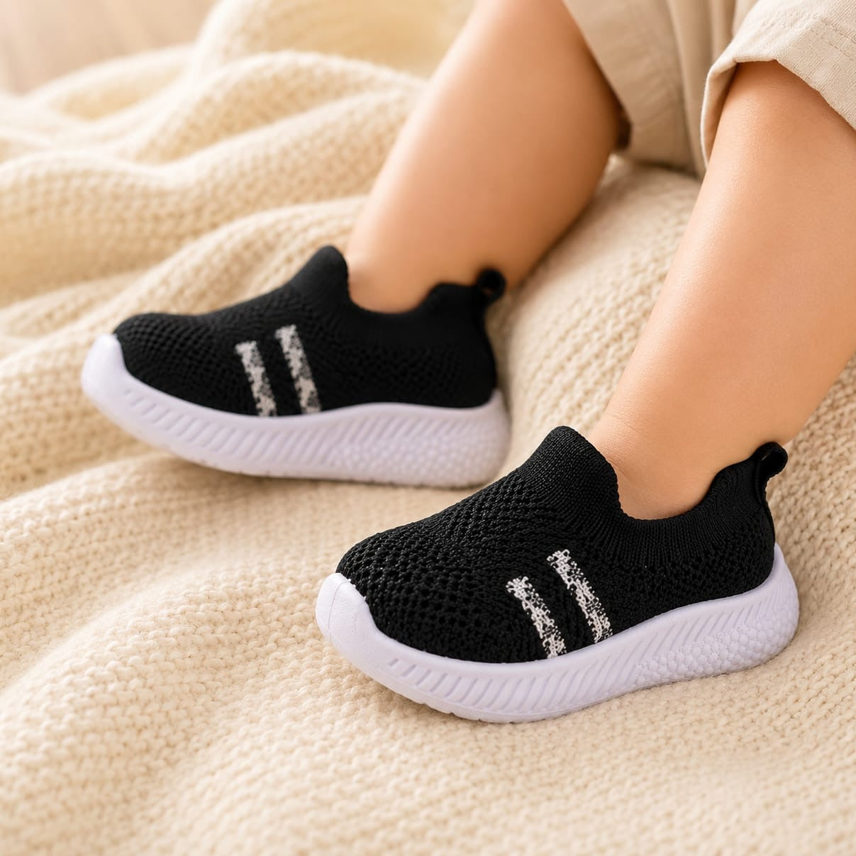 Kids Sneakers, Boys Sneakers, Girls Sneakers, Unisex Kids Shoes, Knitted Sneakers, Slip-On Sneakers, Baby Sneakers, Imported Kids Shoes, Navy Blue Sneakers, Breathable Kids Shoes, Lightweight Sneakers, Soft Sole Shoes, Flexible Sole Shoes, Comfortable Kids Shoes, Everyday Kids Shoes, Casual Sneakers, First Walker Shoes, Baby Walking Shoes, Easy Wear Shoes, Stretch Knit Shoes, Striped Sneakers, White Sole Sneakers, Kids Footwear, Baby Shoes, Sizes 17-21, Little Spot Shoes