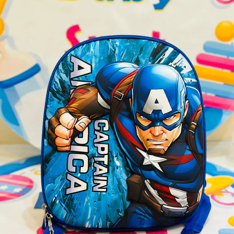 Baby 3D Captain America Bag