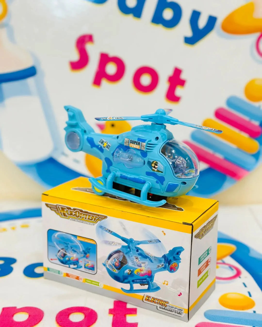 Rotating Helicopter Toy – Action-Packed Fun for Kids!