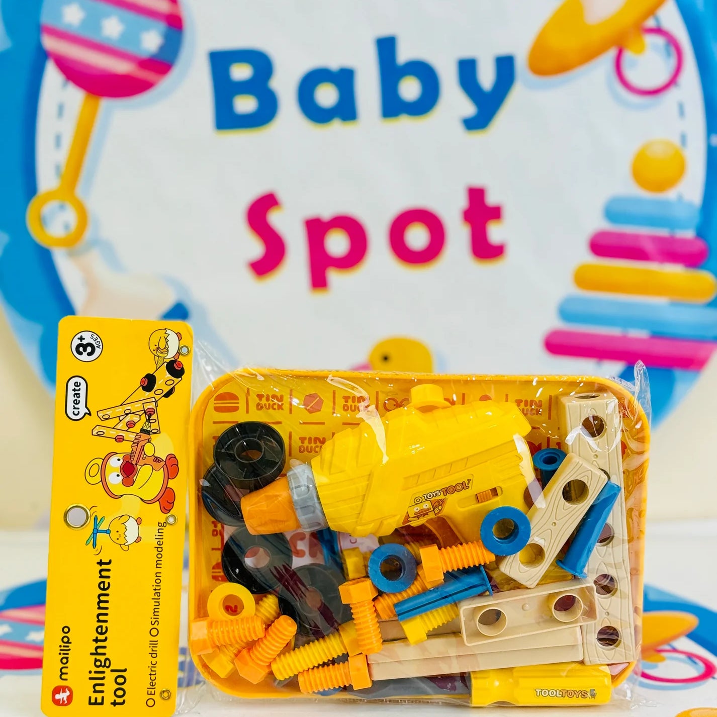 Tools Set For Kids With Drill Machine