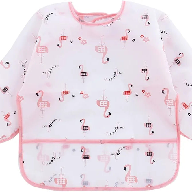 Full-Sleeve Apron Baby Bibs