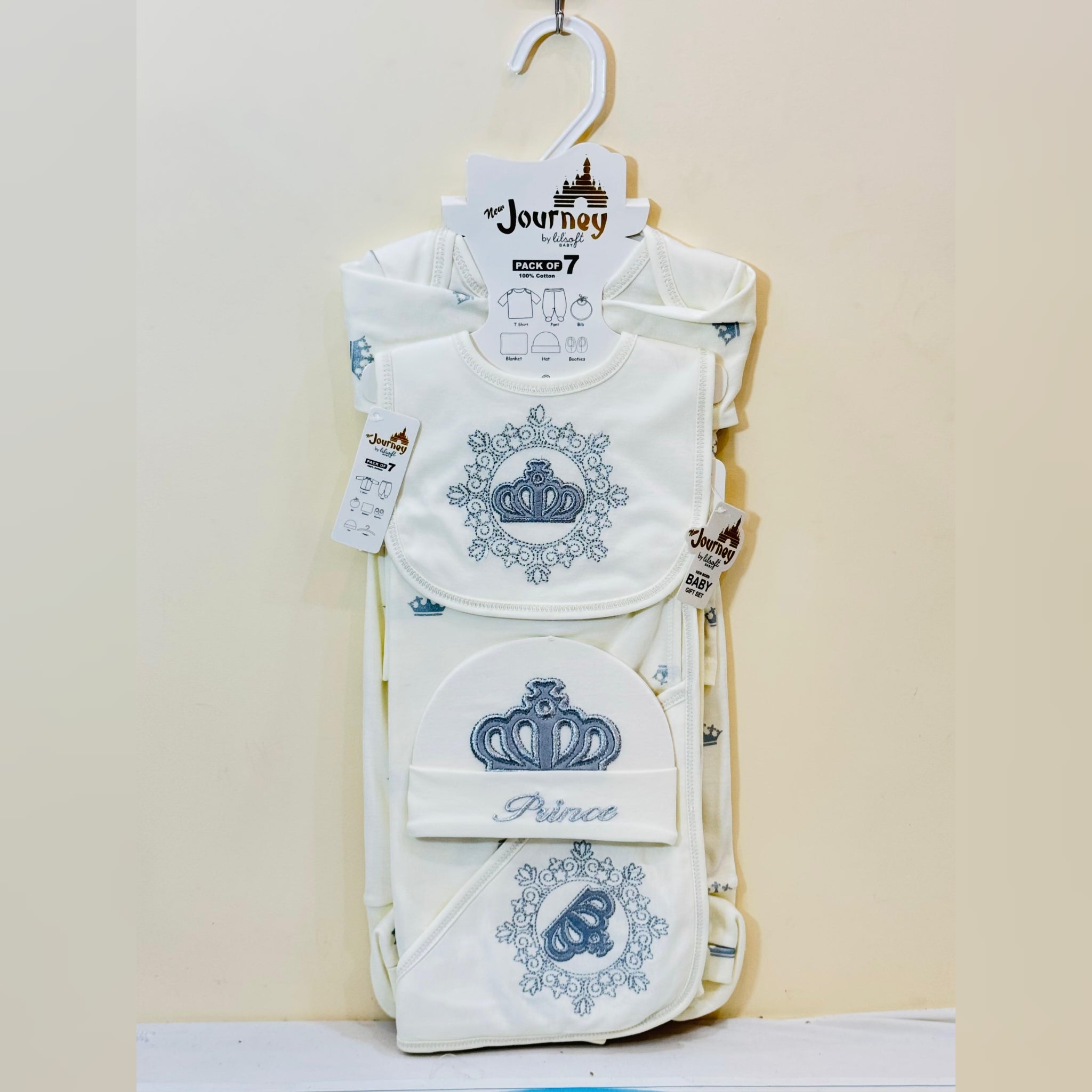 Branded Premium Baby 7-Piece Starter Set – A Must-Have for Your Little One!

Looking for the perfect starter set for your newborn? Our premium 7-piece baby set has everything your baby needs for comfort and warmth. Made from super soft, baby-friendly fabric, it’s designed to keep your little one cozy all day long. Plus, it makes a wonderful gift for new parents!

What’s Inside?

👕 Soft Shirt – Gentle on delicate skin

👖 Comfy Pajama – Perfect for little wiggles

🛏️ Cozy Wrapping Sheet – Keeps baby warm &