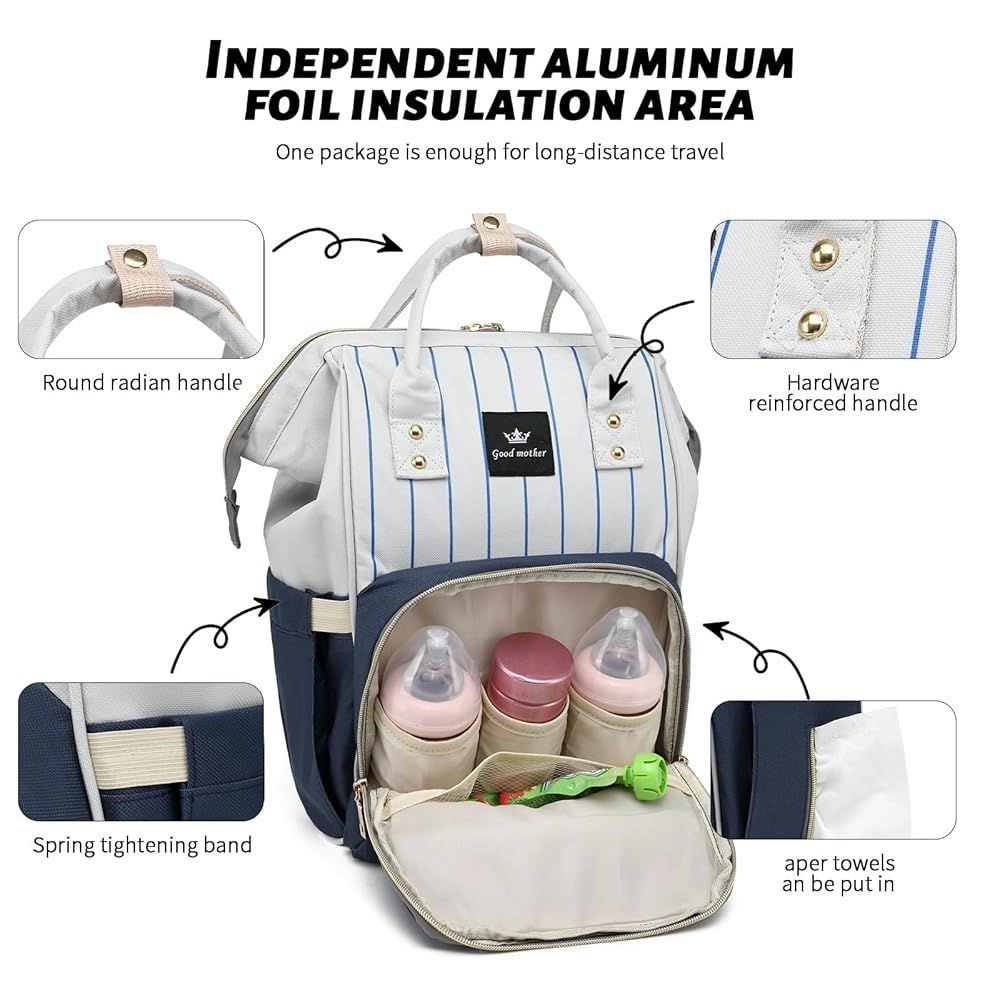 Original imported diaper bags(Black)